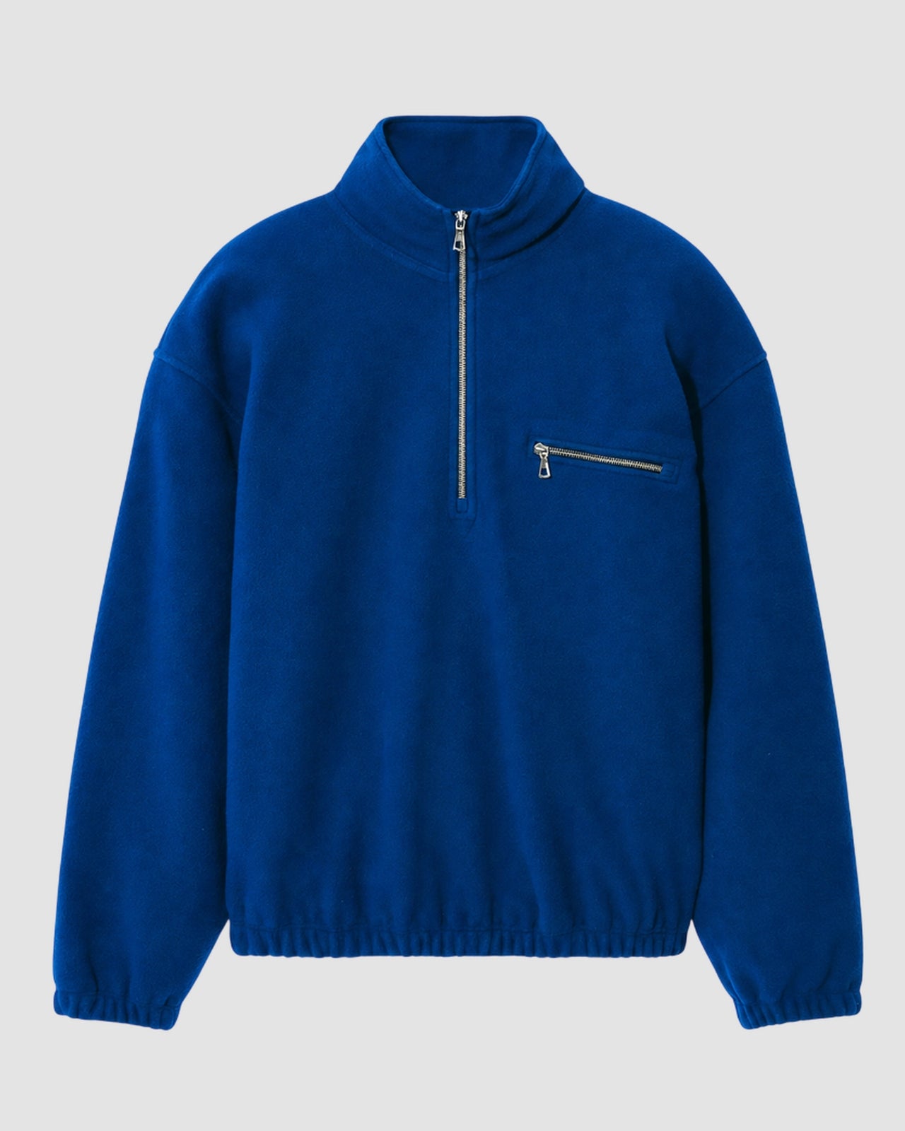 natural polar fleece indigo 2