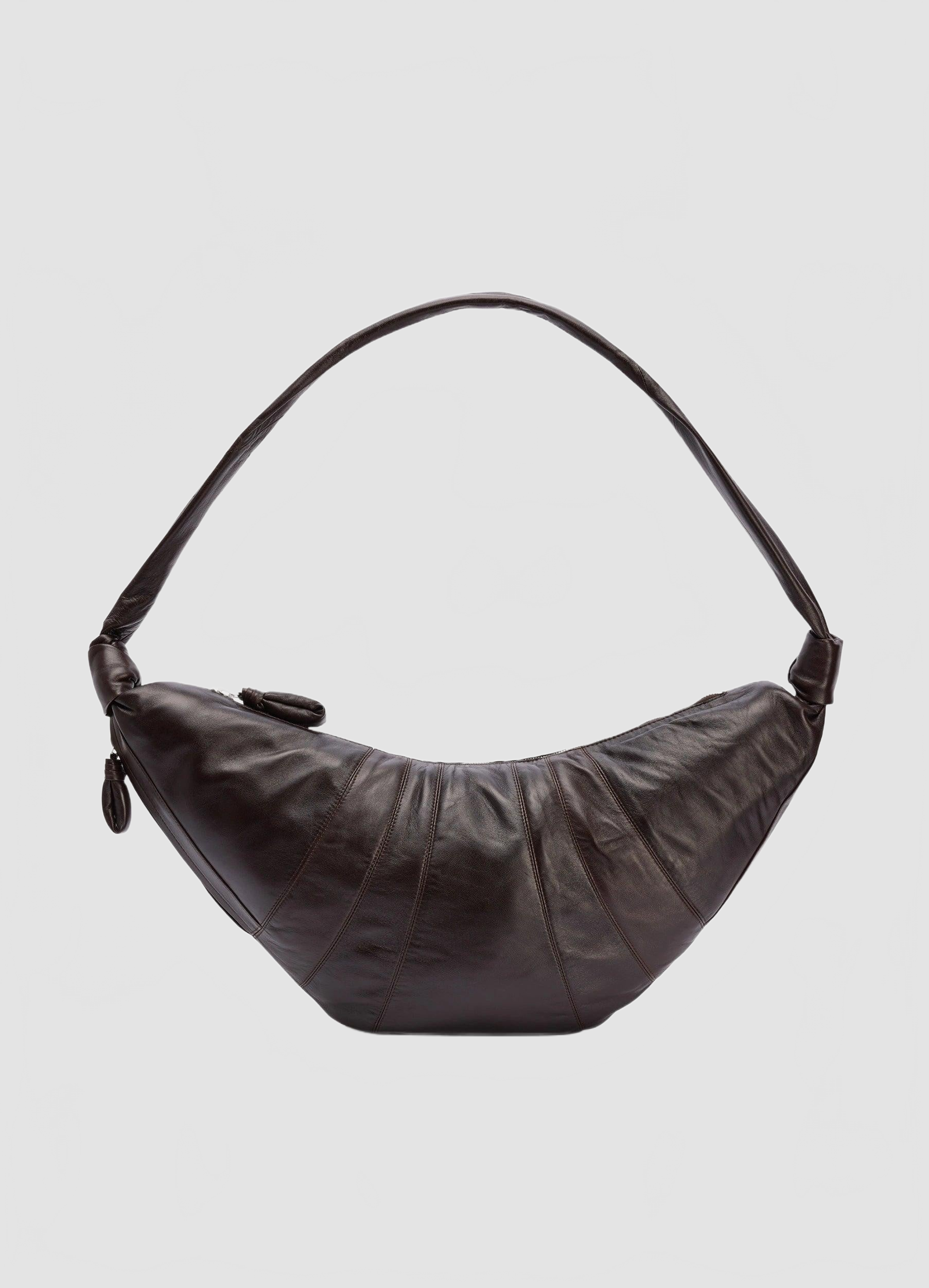 Large Croissant Bag - Lemaire - Dark Chocolate