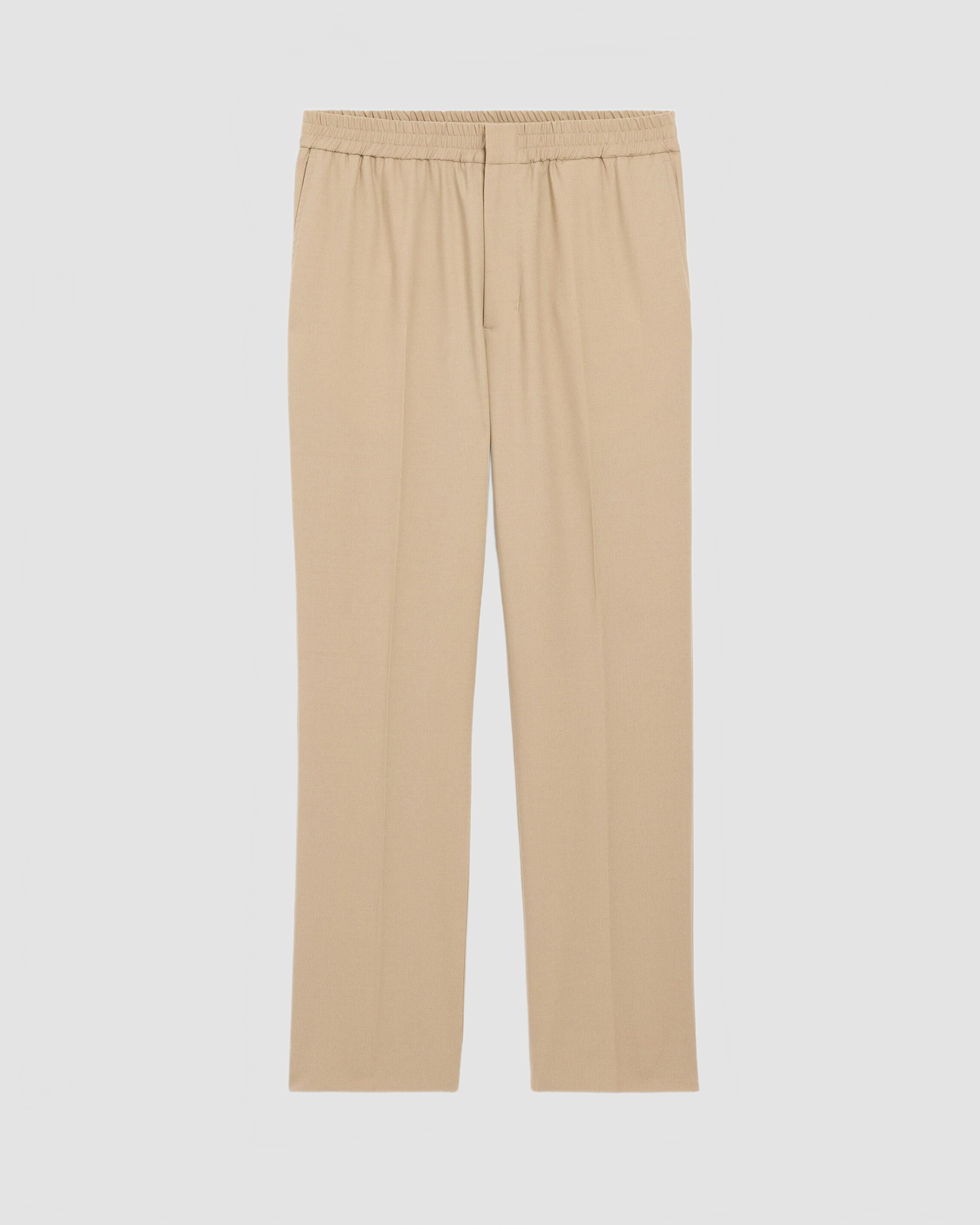 Pantalon Taille Elastiquee - Ami - Beige Taupe