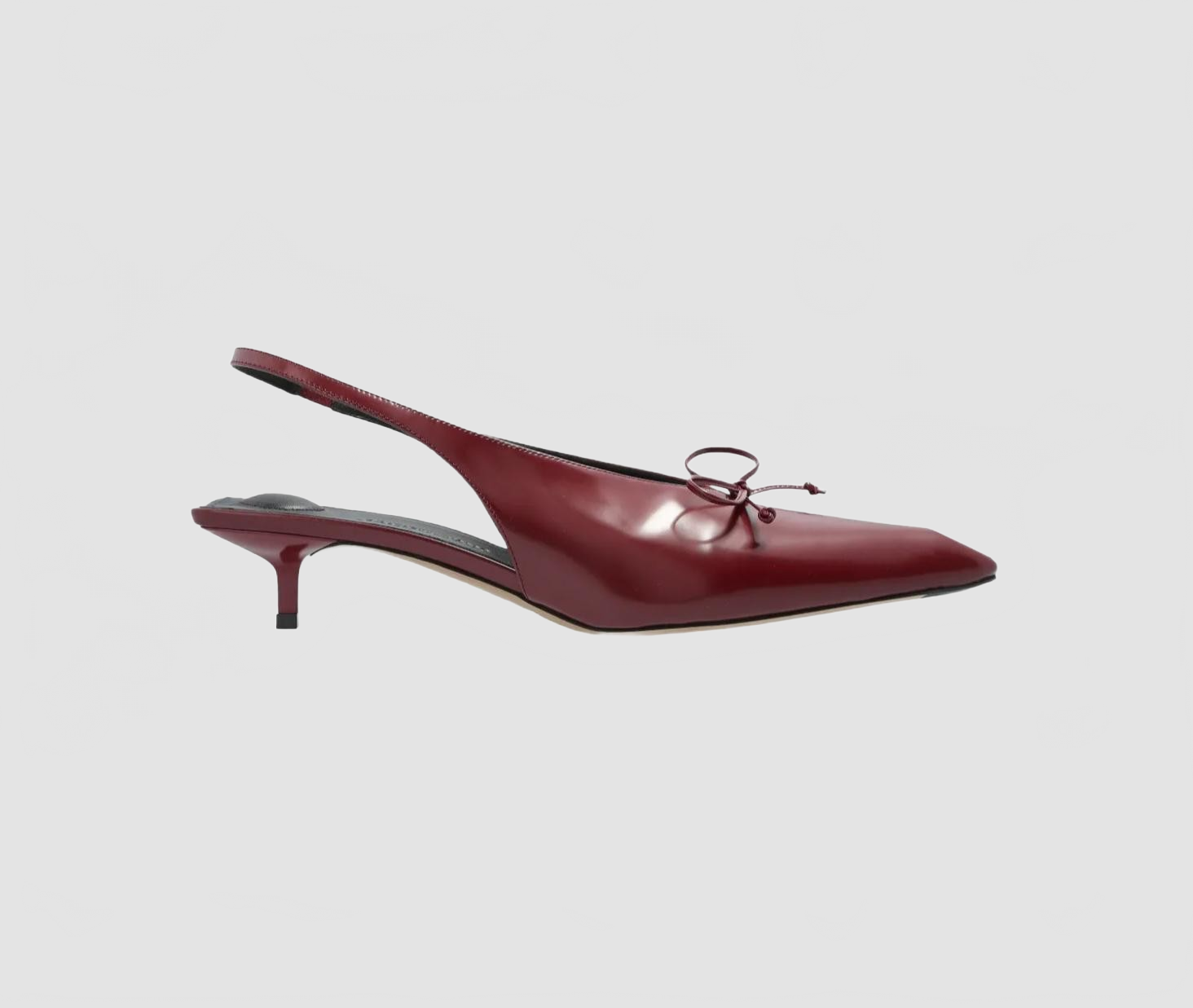 Les Slingbacks Cubisto - Jacquemus - Burgundy