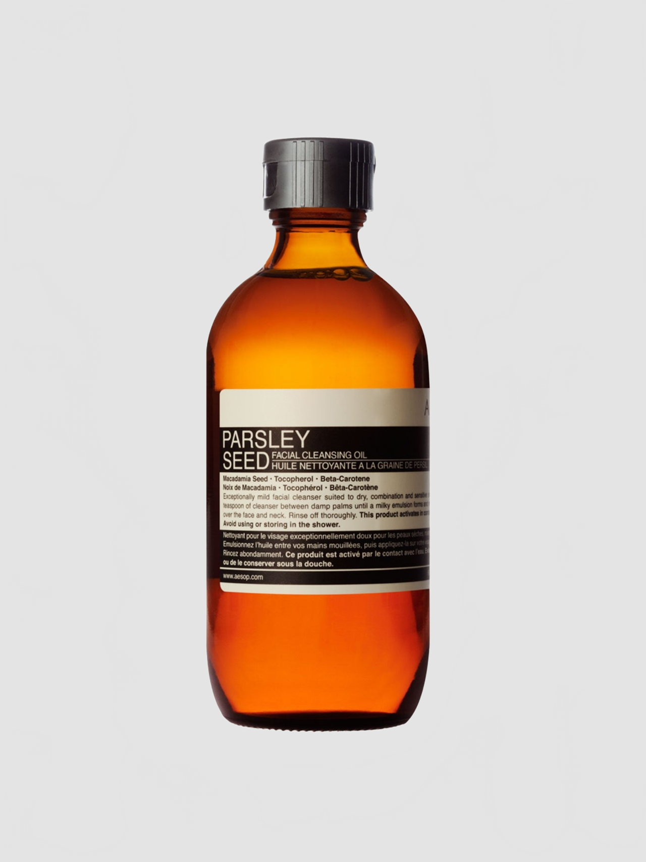 Huile nettoyante aux graines de persil 200 mL