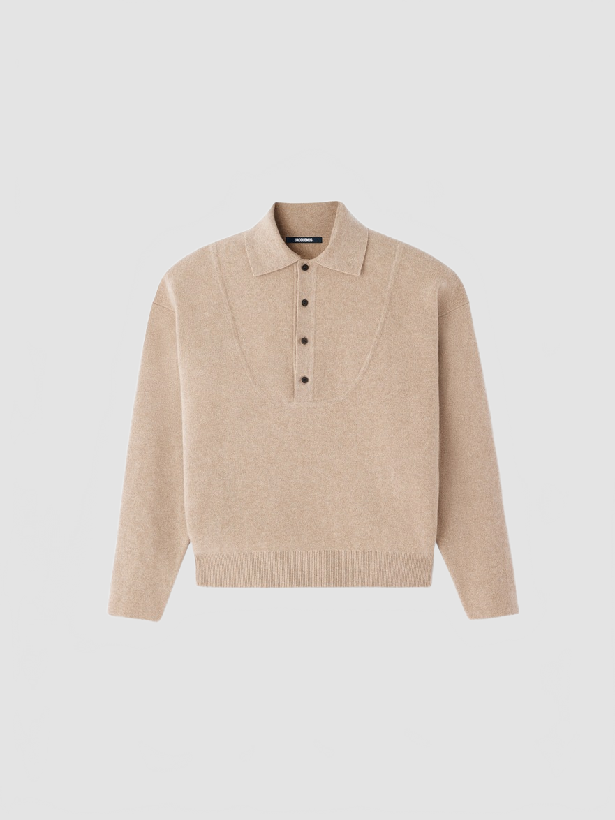 La Maille Vareuse Pallone - Jacquemus - Beige