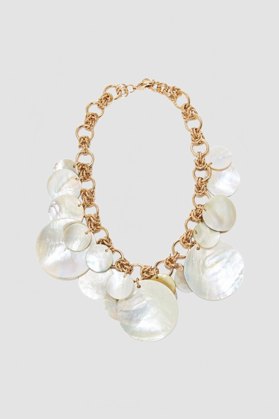 Collier Pastilles Coquillage - Rabanne - Nacre