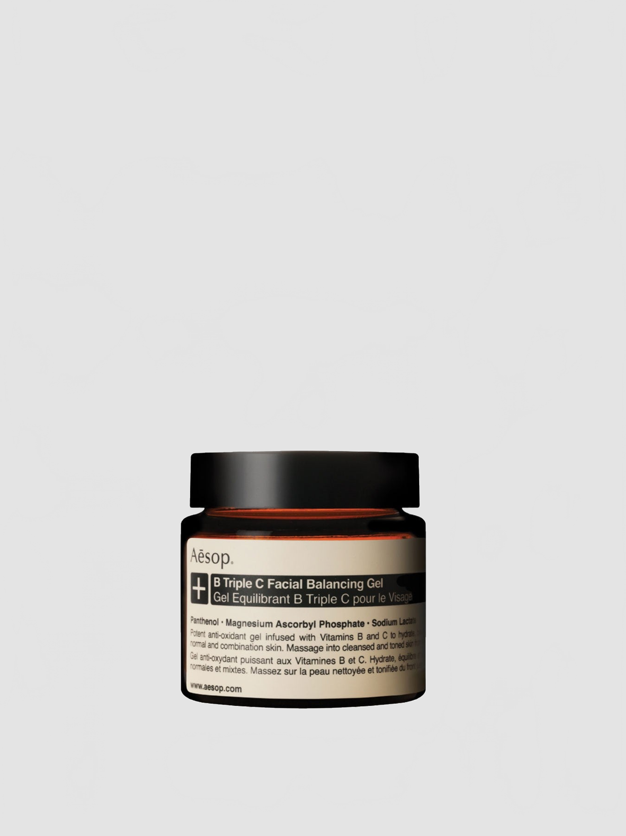 Gel équilibrant B triple C pour le visage 60 mL