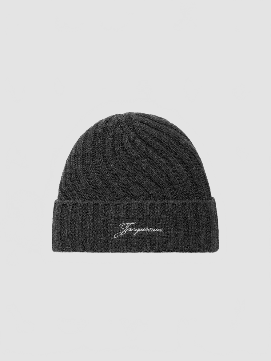 Le Bonnet Tourni - Jacquemus - Dark Grey