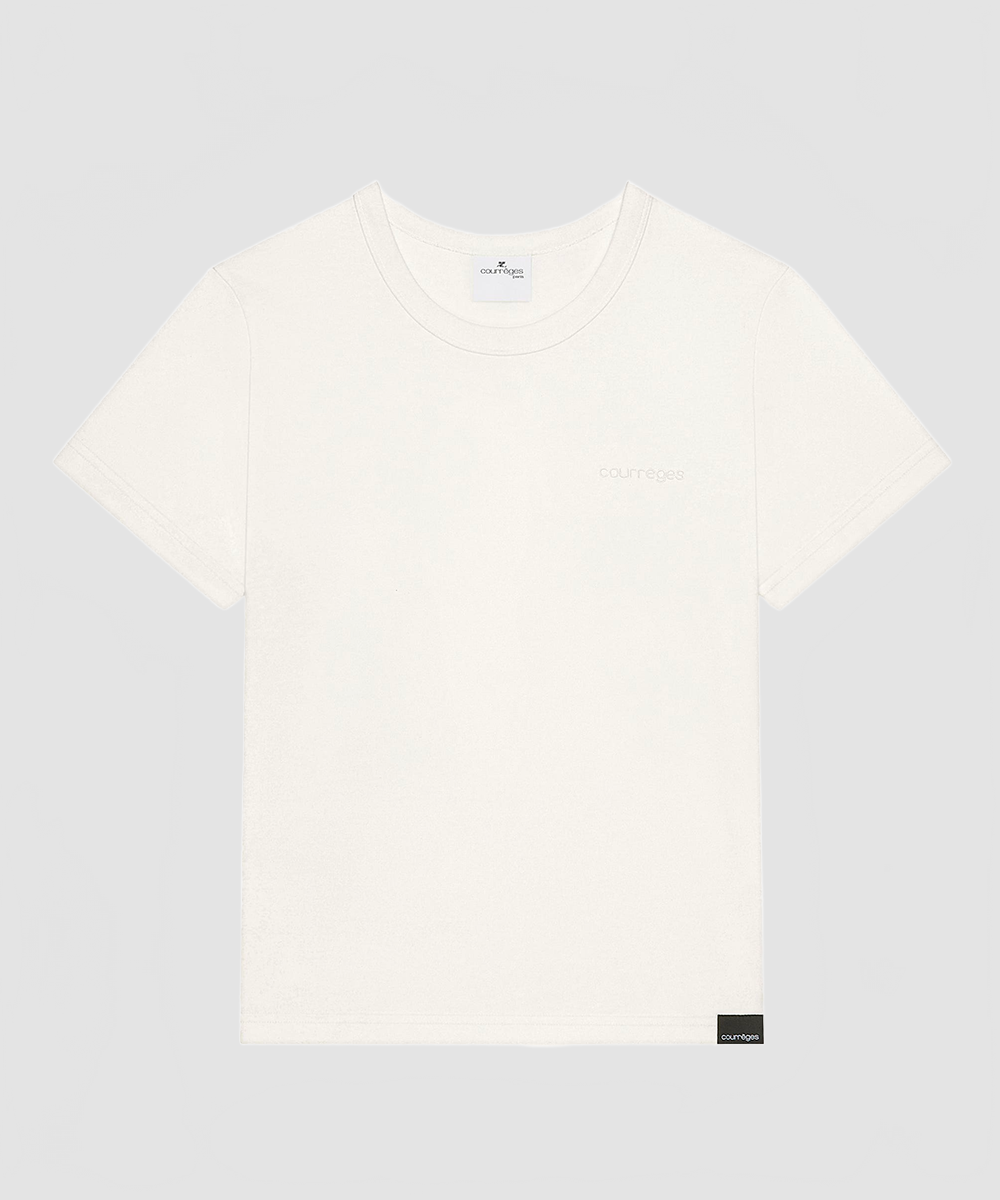 T-shirt Brodé blanc