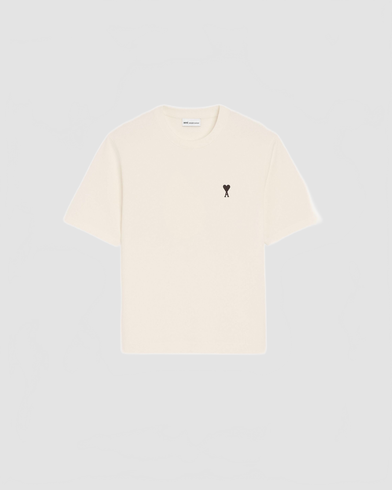 T-shirt Blanc Imprimé Place Des Victoires En Coton - Ami - Blanc