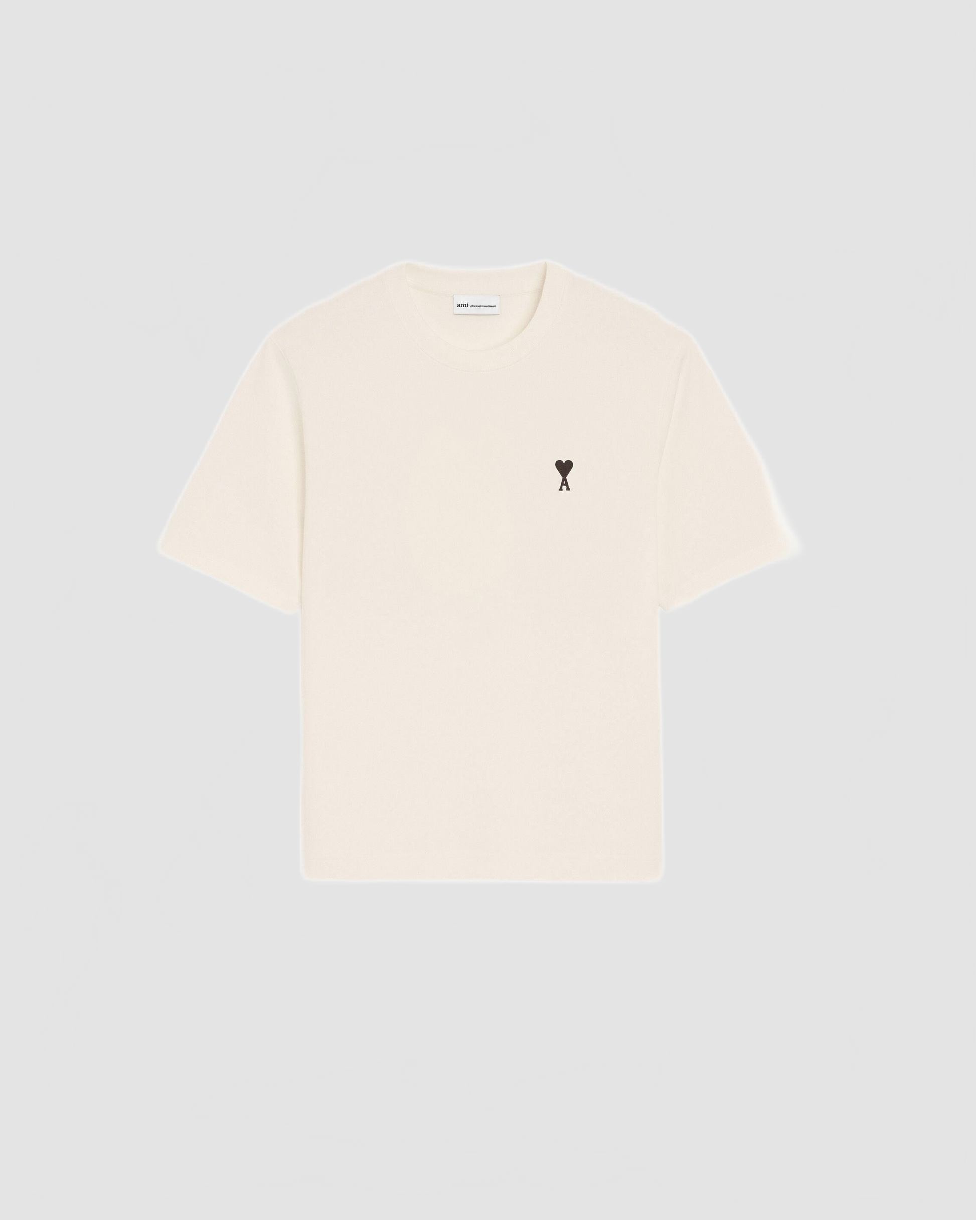 T-shirt Blanc Imprimé Place Des Victoires En Coton - Ami - Blanc