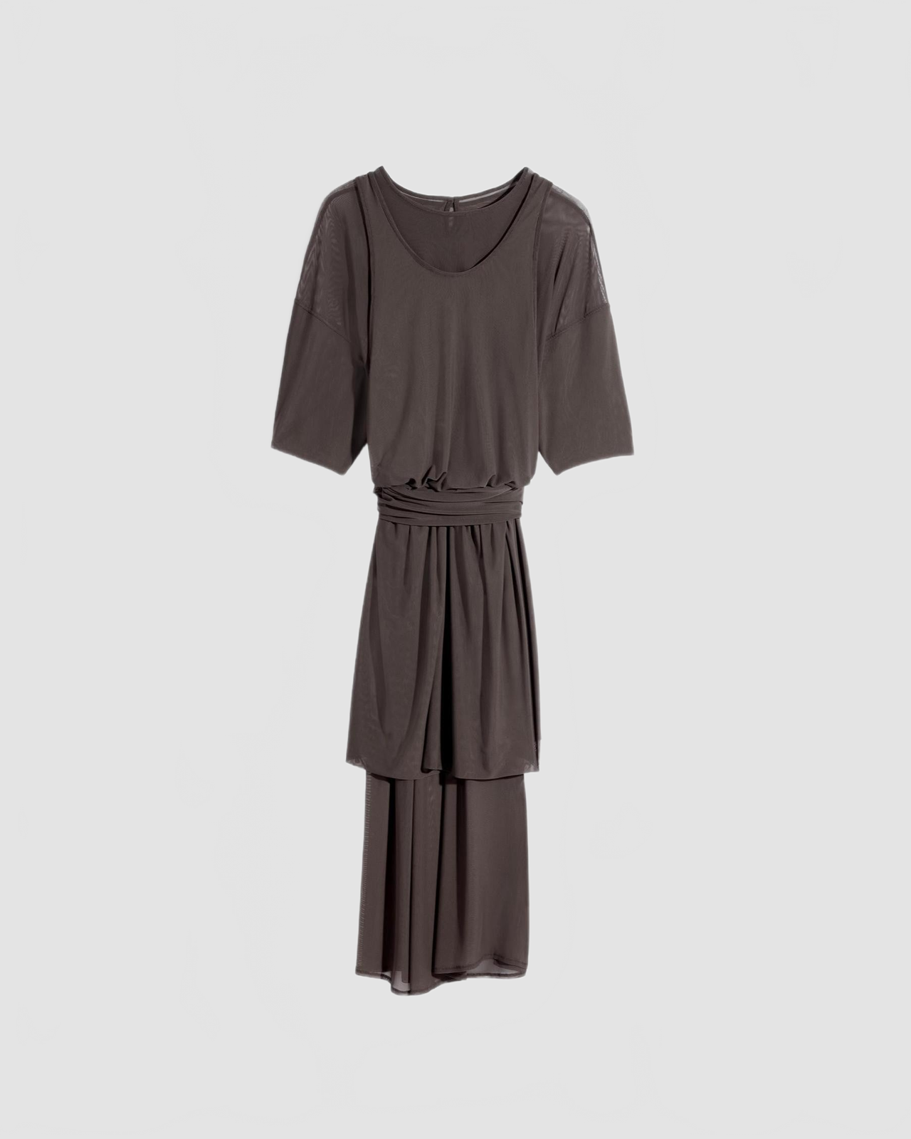 Double Layer Dress - Lemaire - Brown