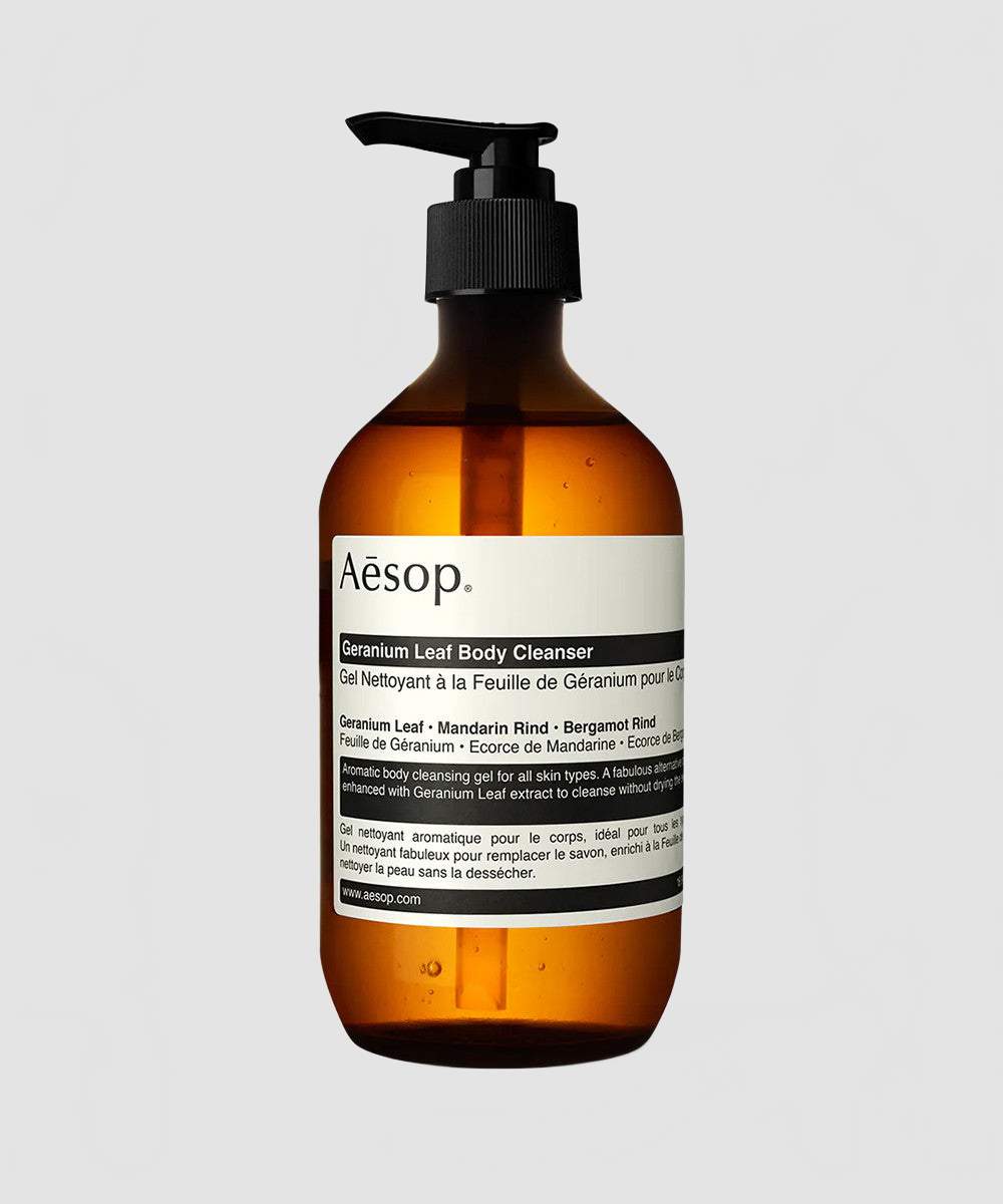 Gel nettoyant à la feuille de géranium pour le corps 500 mL