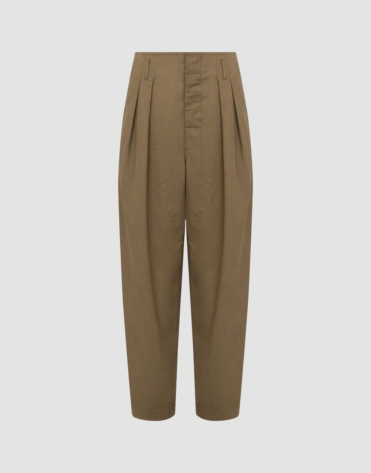 Pantalon Diagonal En Coton - Moschino - Green