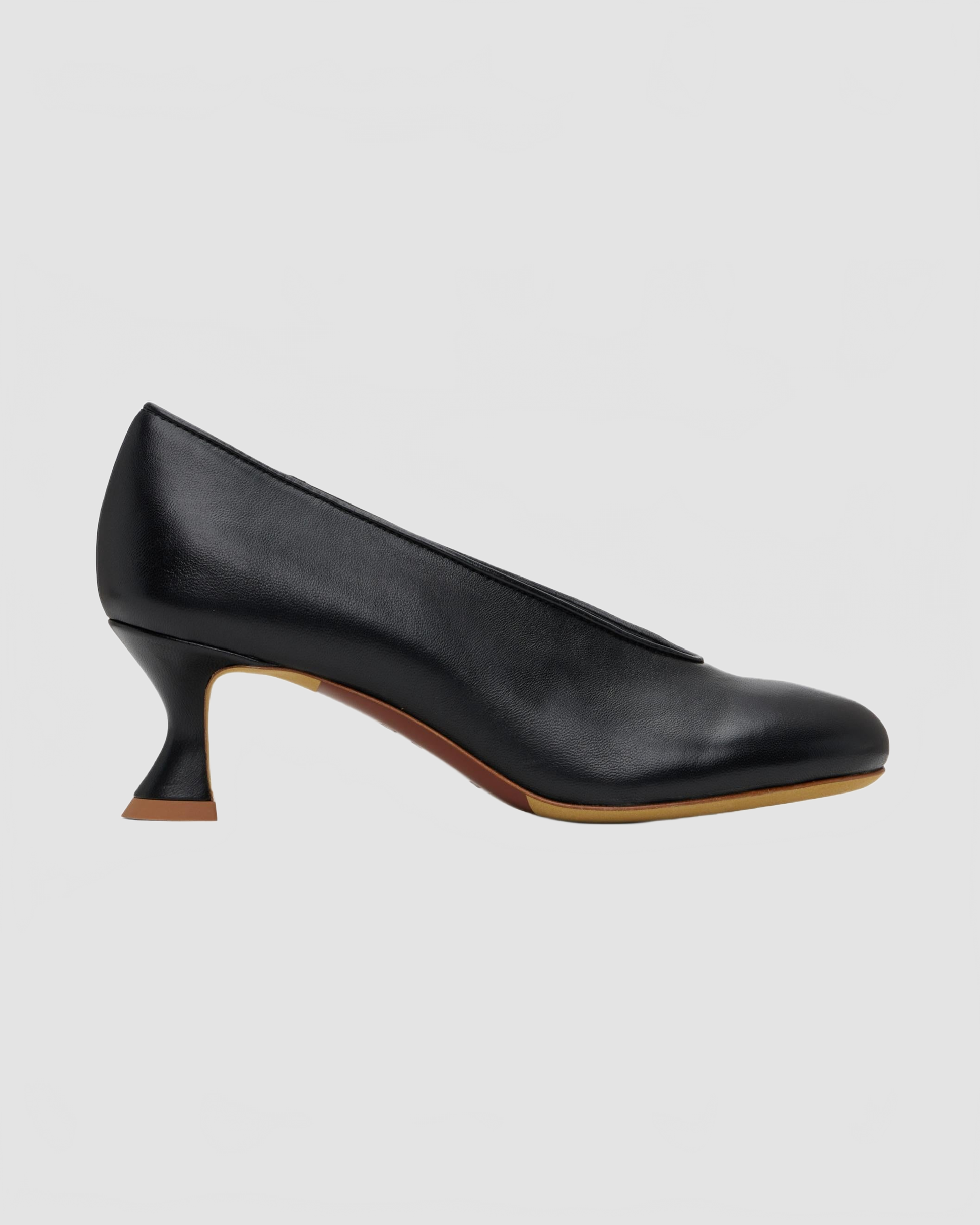 Escarpins En Cuir Canard - Moschino - Noir