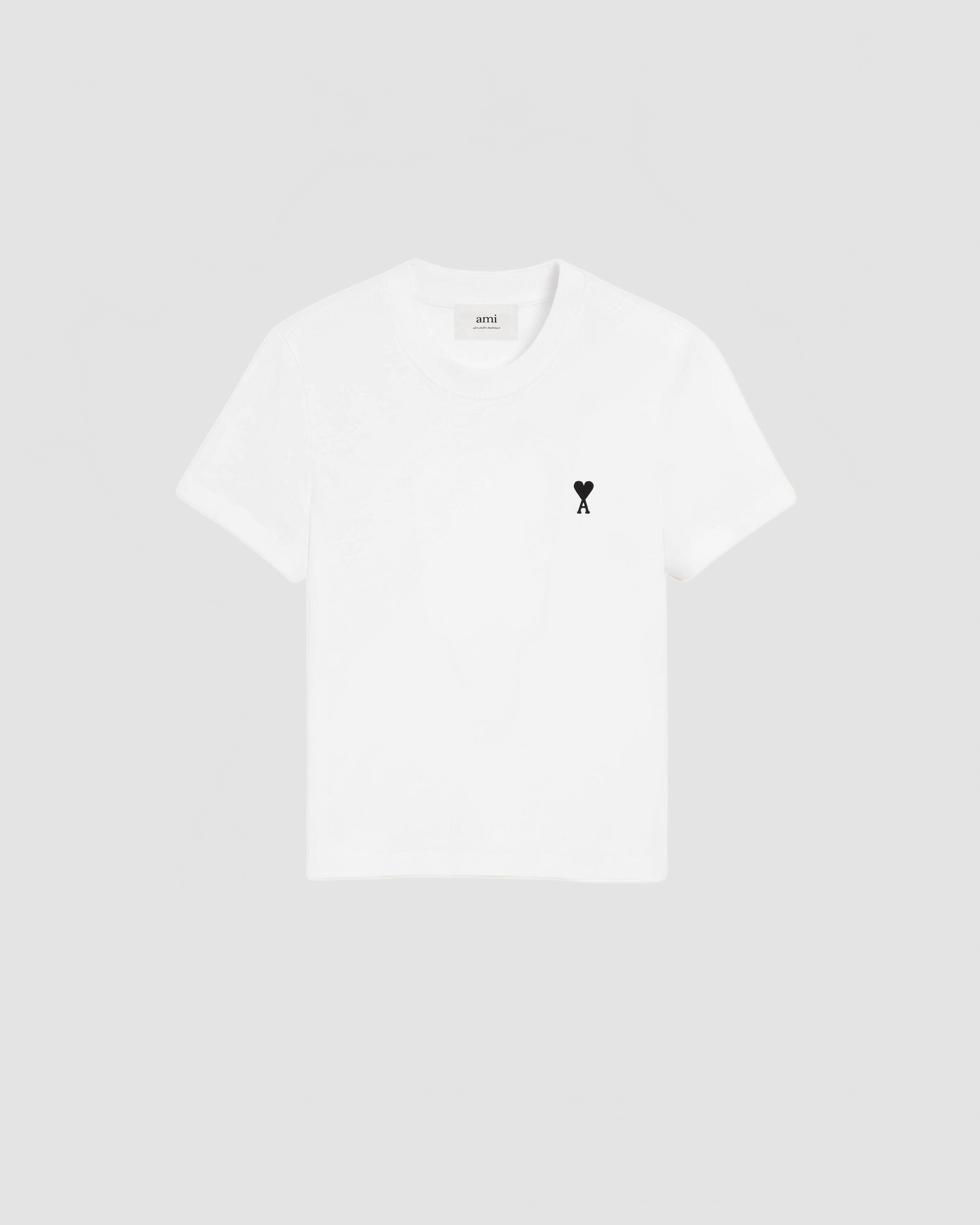 Tshirt Ami De Coeur Cropped - Ami - Blanc
