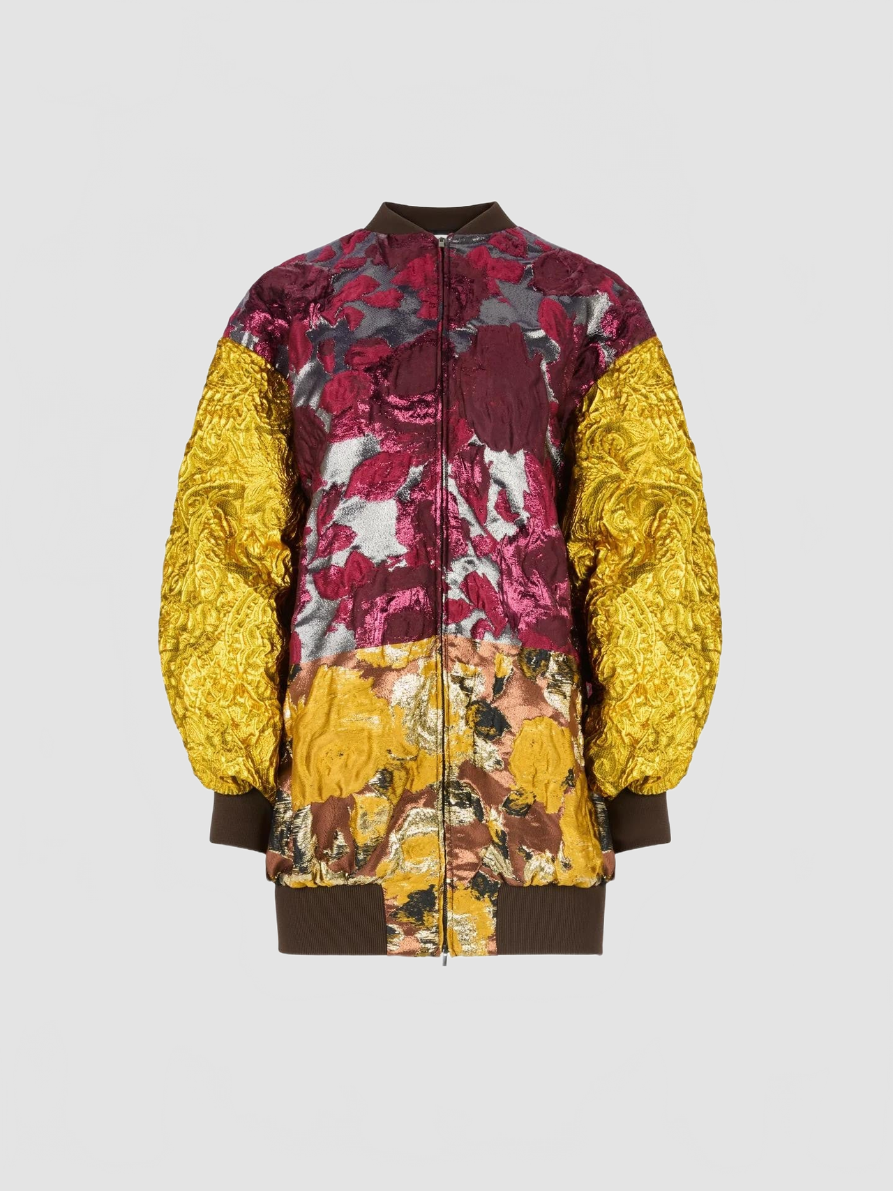 Bomber In Patchwork Jacquard - Nina Ricci - Jacquard