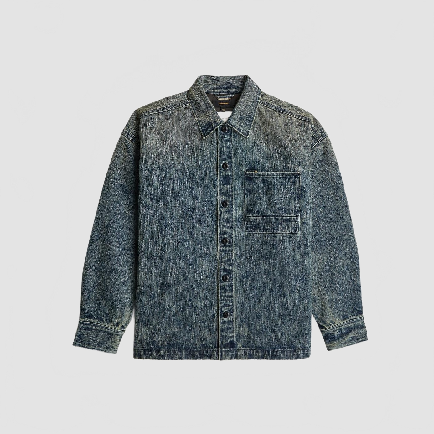 A Boxy Fit Overshirt - G-Star - Antique Faded Shizuku