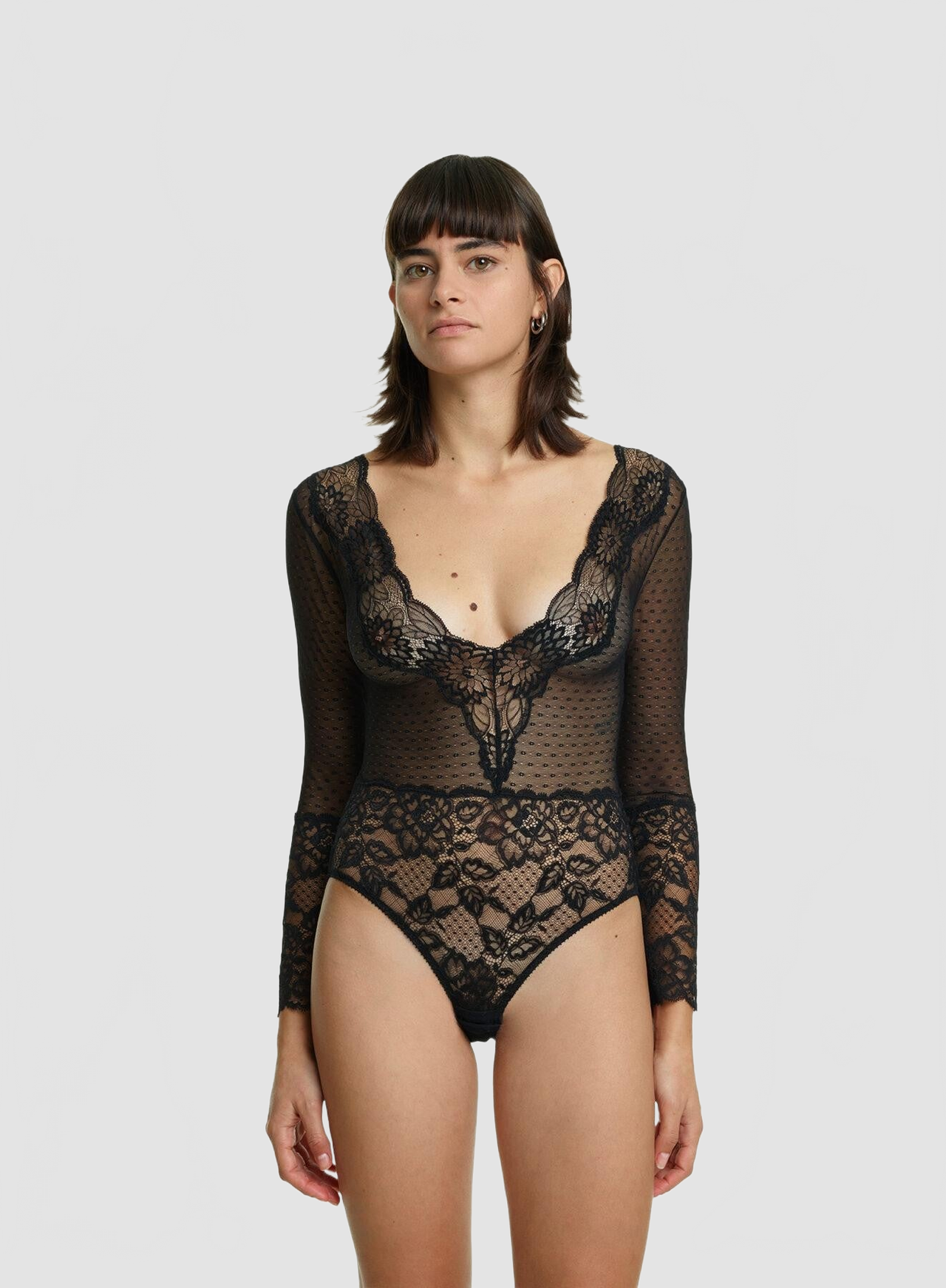 Tina Body Long Sleeves - Yasmine Eslami - Black