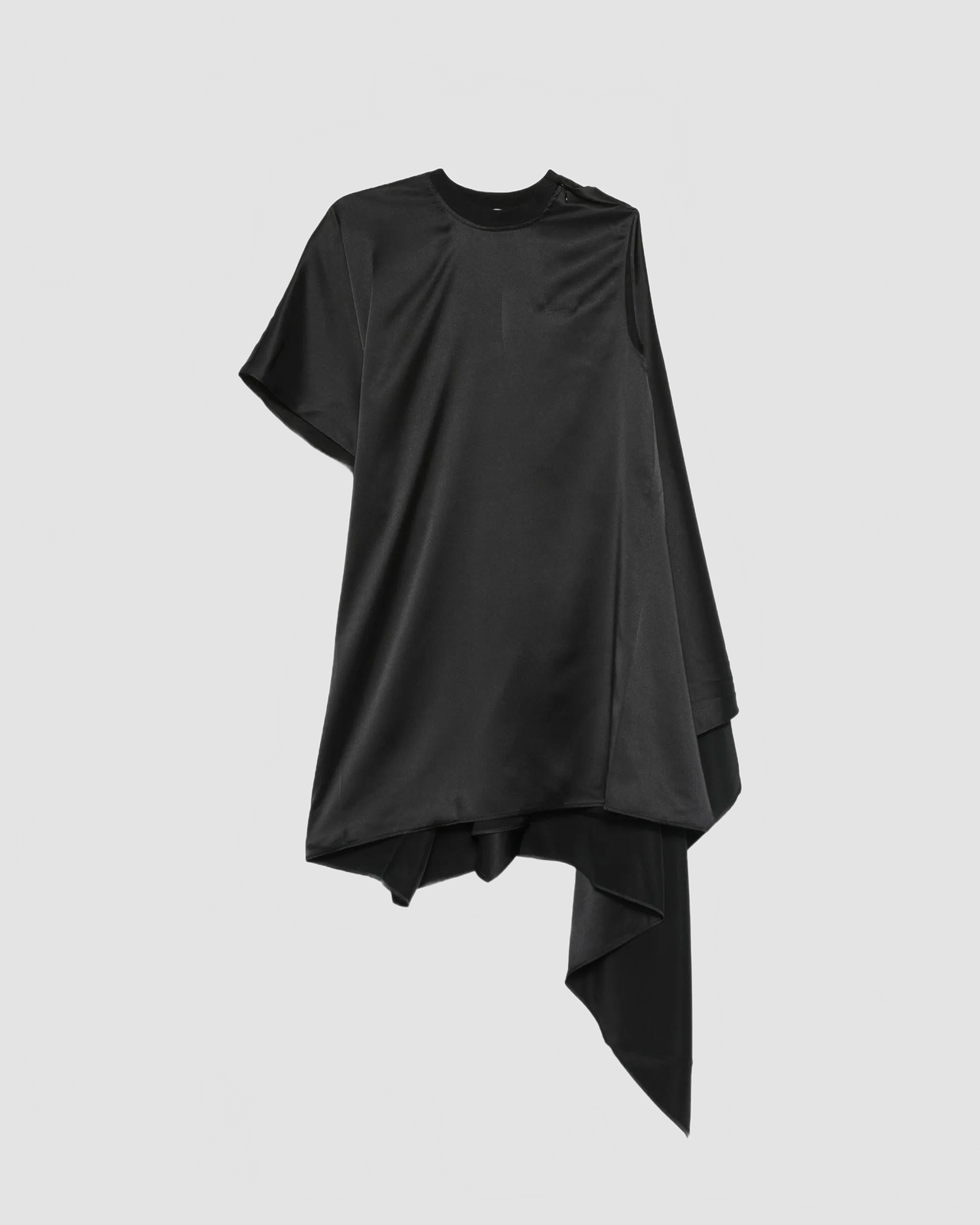 Zero Waste Draped Dress - Coperni - Black