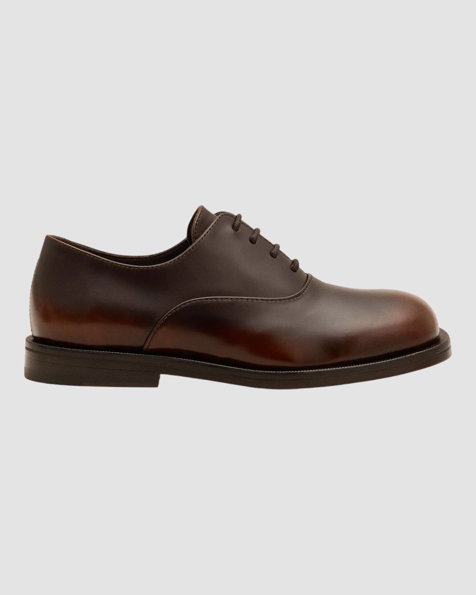 oxford shoes   ami   chocolate brown 1