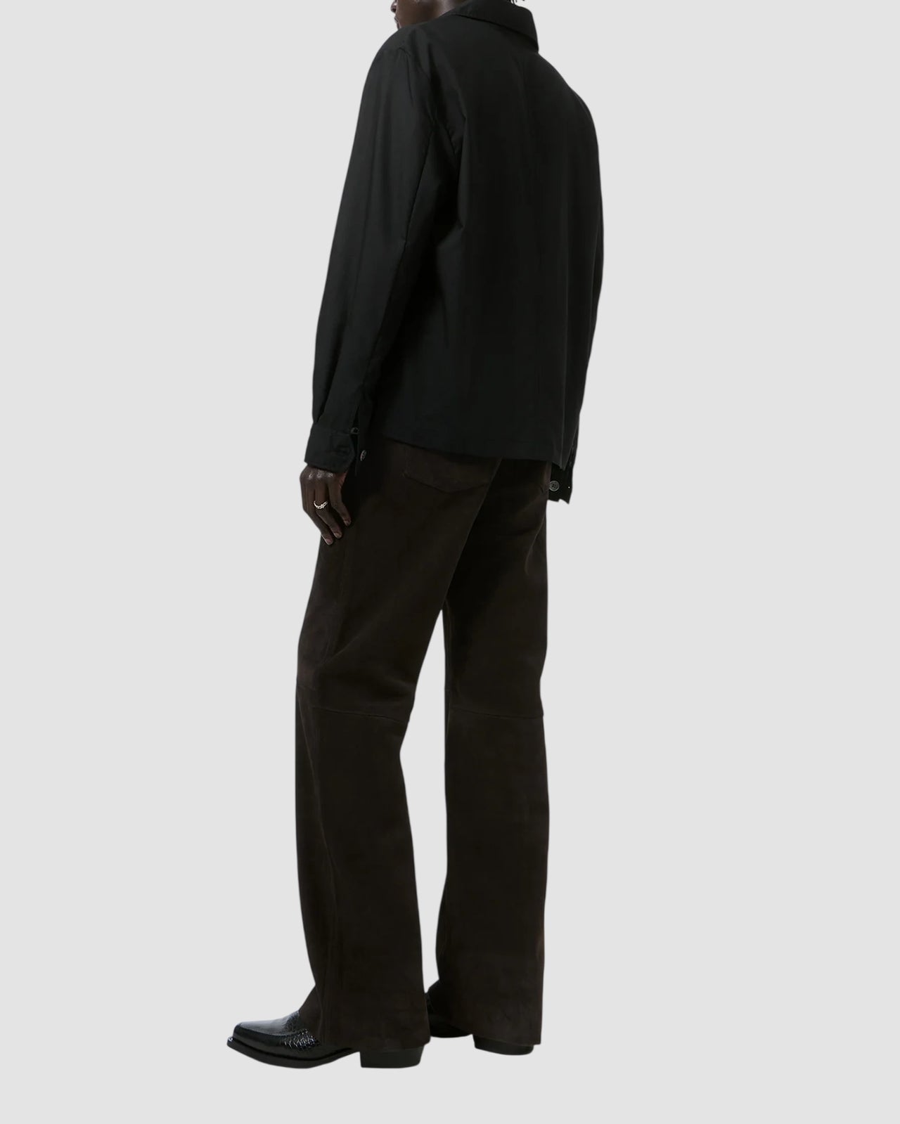 private shirt   our legacy   void black veil wool 4