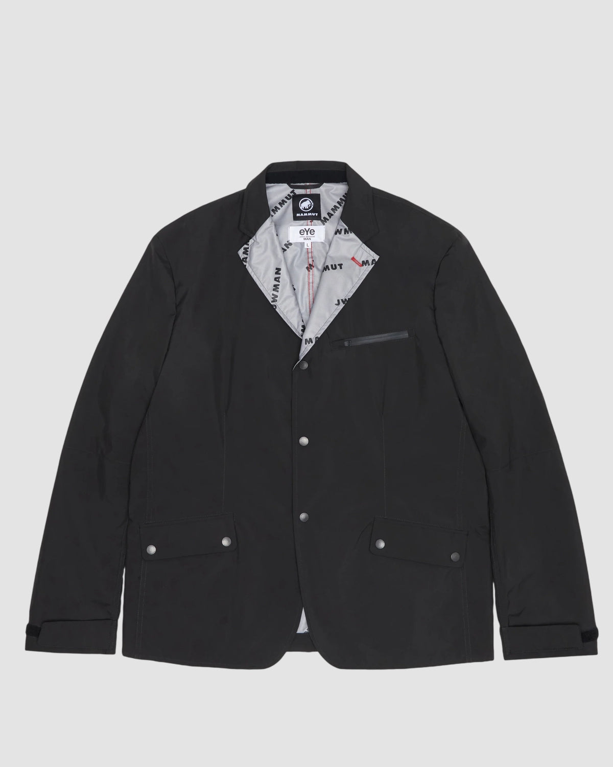 puckered jacket jwman mammut wr j910   black 1