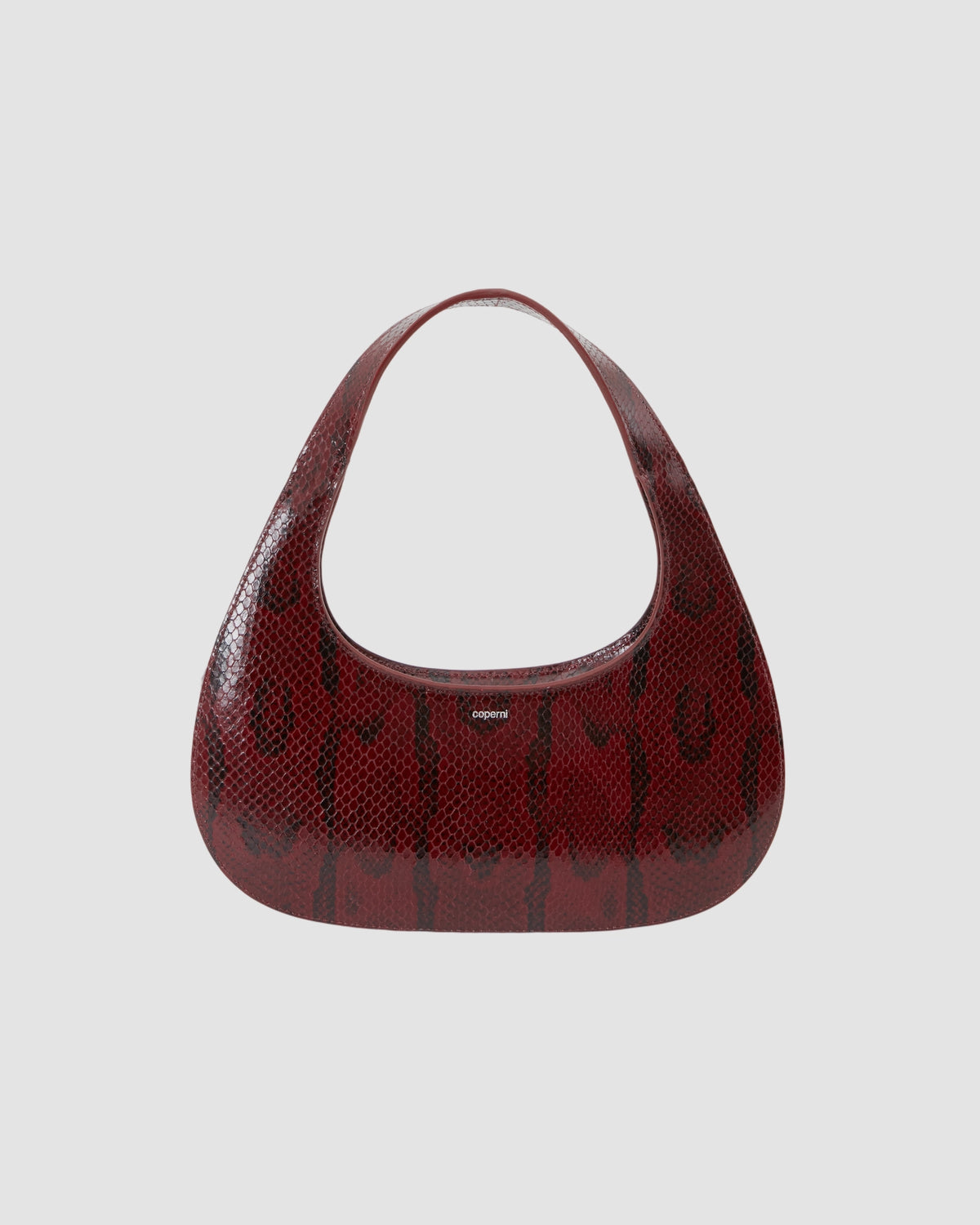 python loop swipe bag   coperni   red wine 1