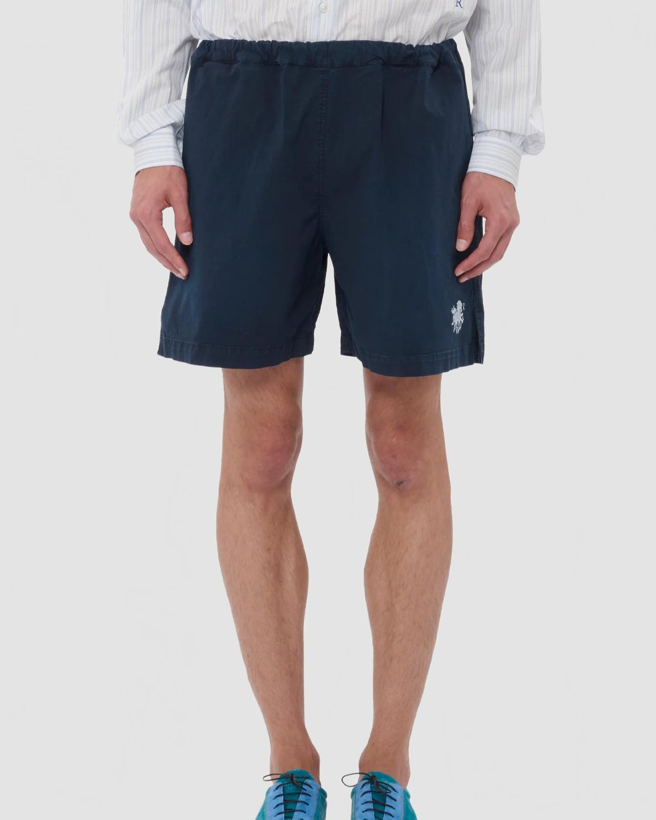 ranra keel cotton shorts sky captain 1