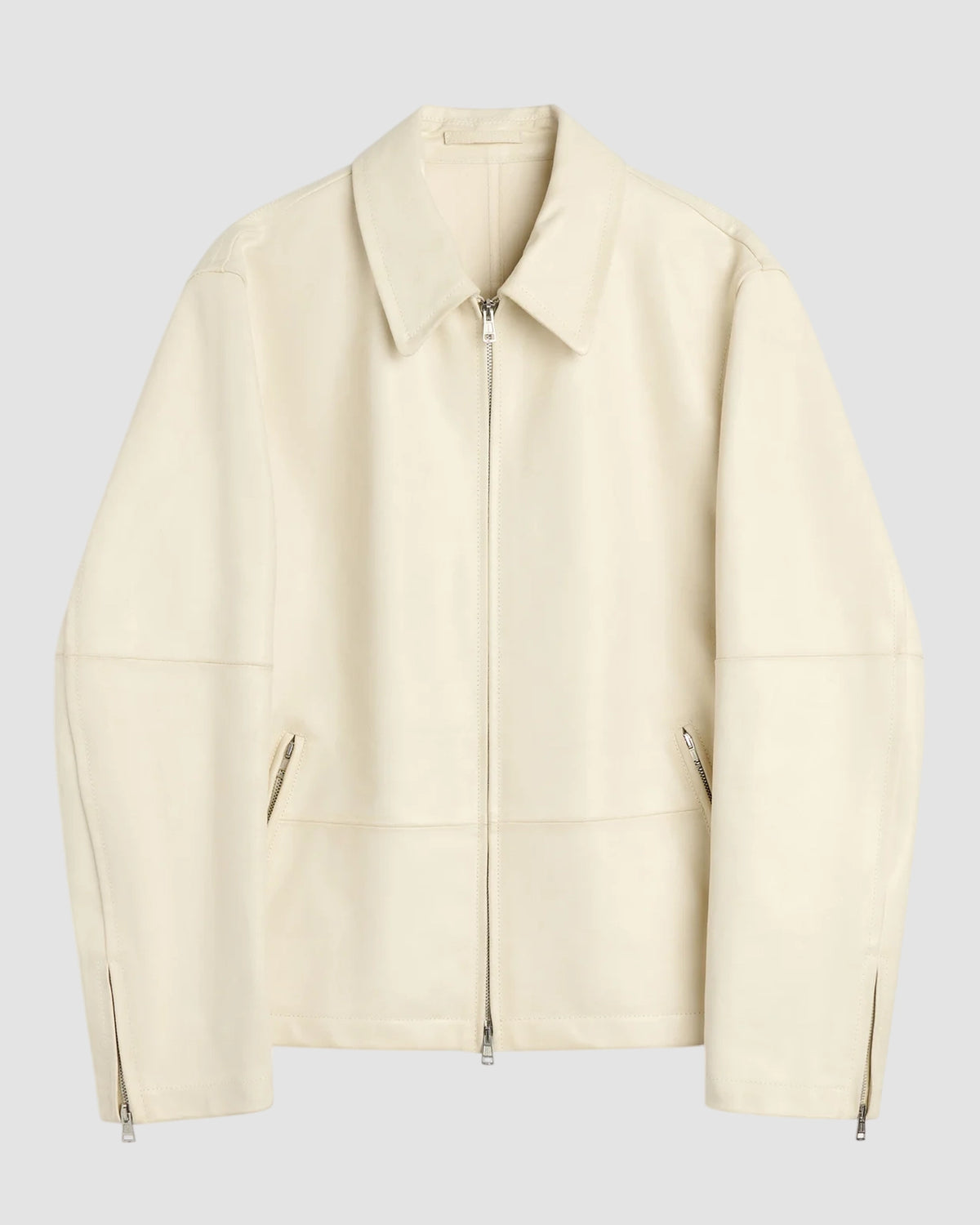 rework jacket   our legacy   dirty white waxed suede 1