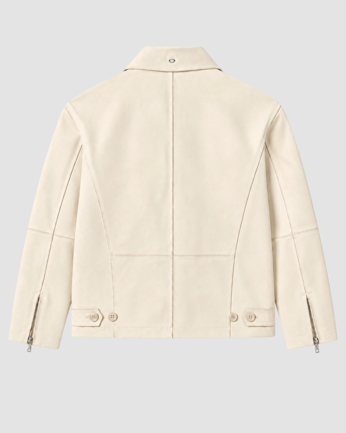 rework jacket   our legacy   dirty white waxed suede 2