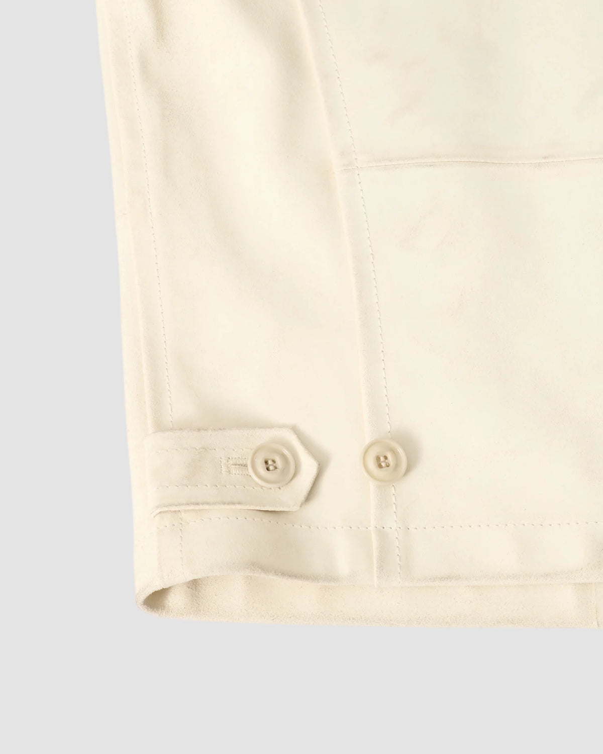 rework jacket   our legacy   dirty white waxed suede 3