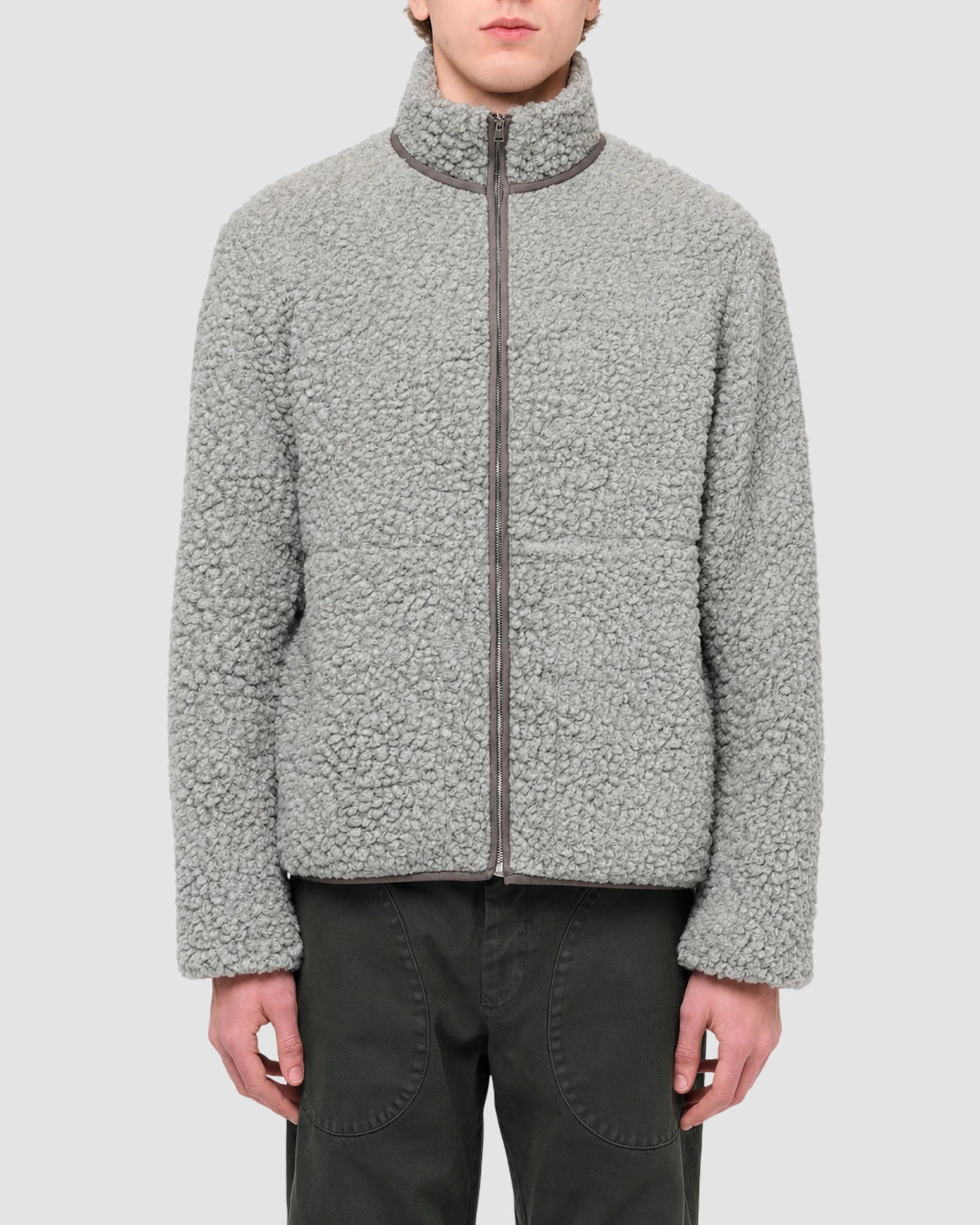 river wool fleece jacket   ranra   steeple grey 3