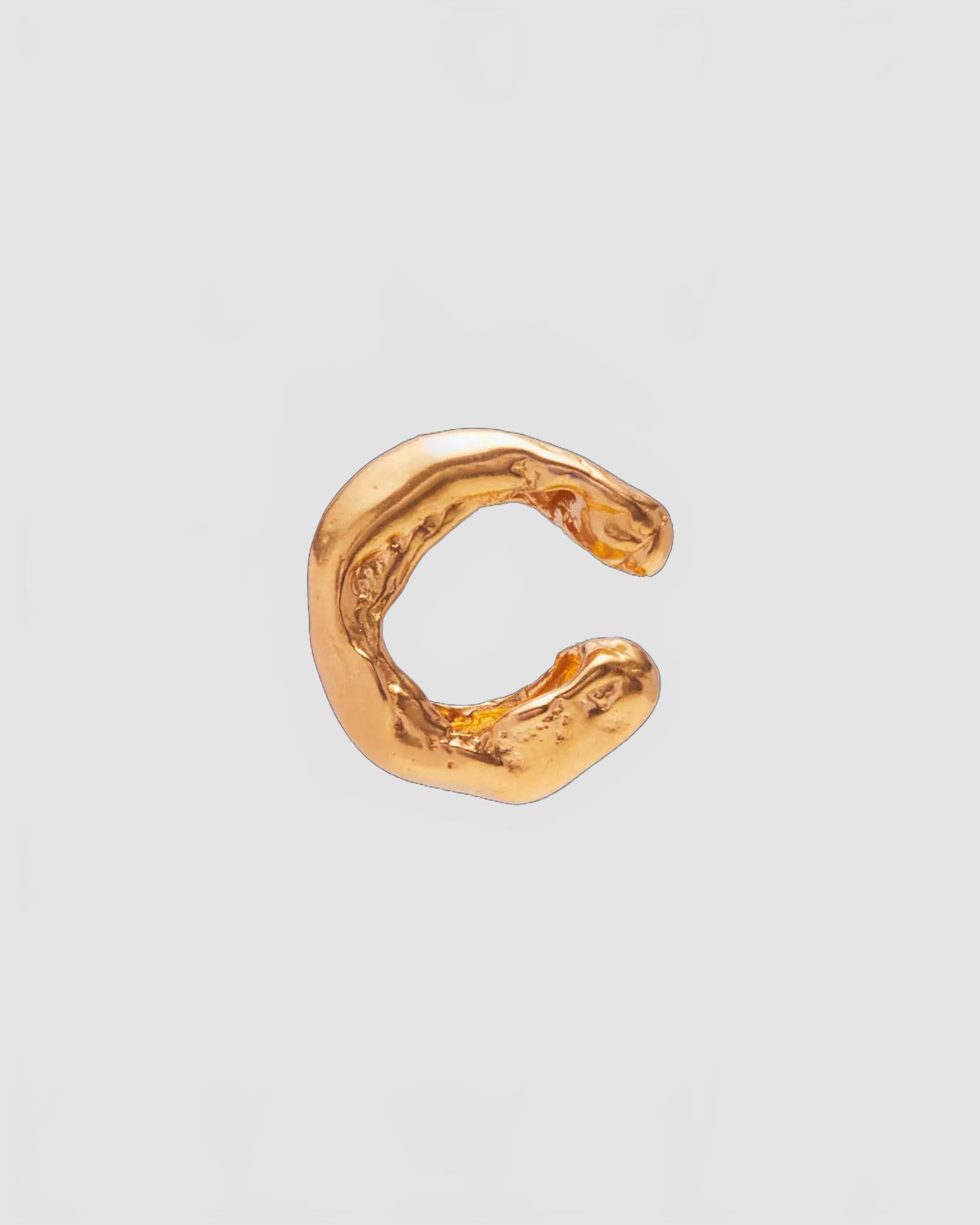 simuero earring earcuff gold 3