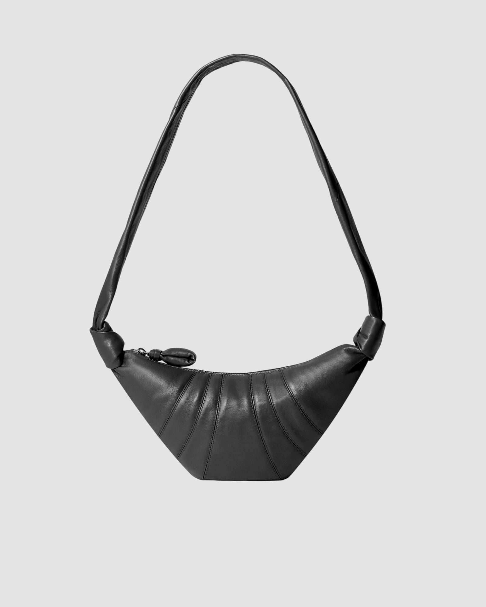small croissant bag   lemaire   black 1