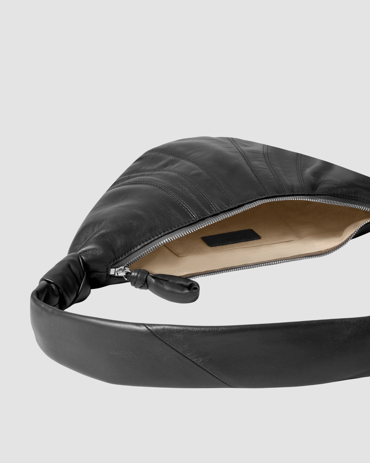 small croissant bag   lemaire   black 4