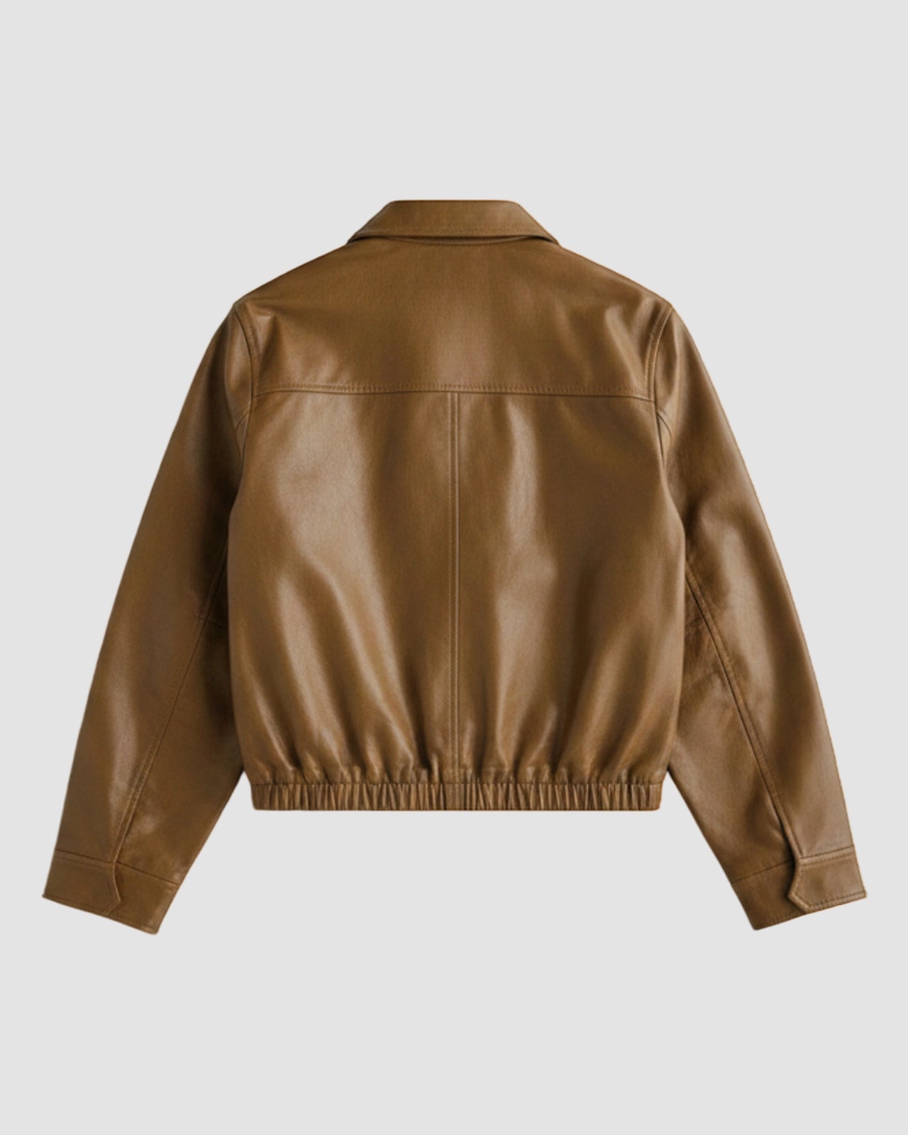 soft leather blouson   lemaire   ochre 5