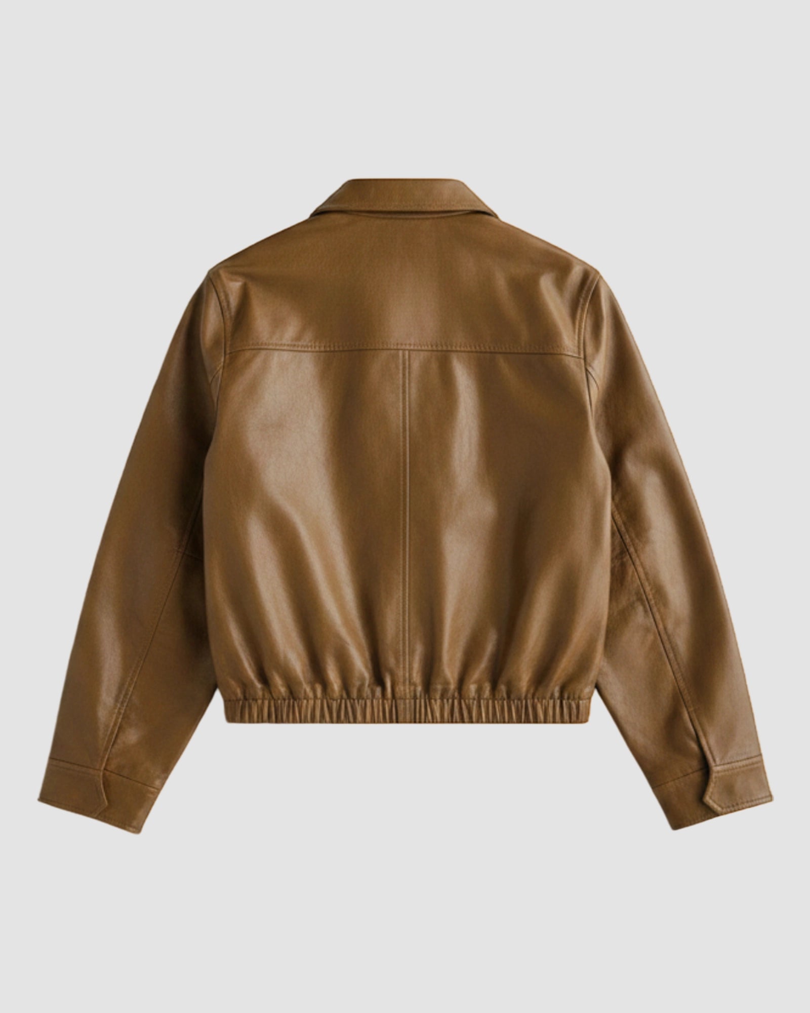 soft leather blouson   lemaire   ochre 5