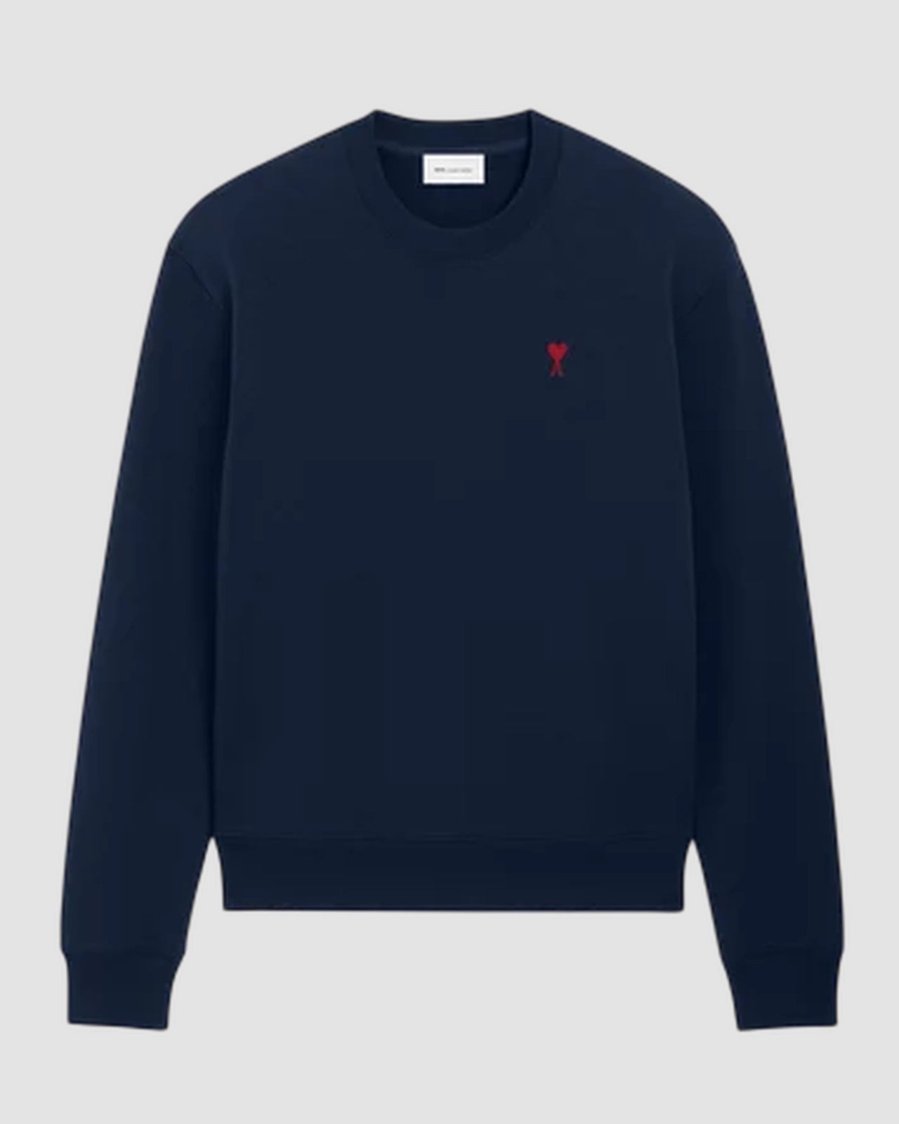 sweatshirt with red ami de coeur   night blue 1