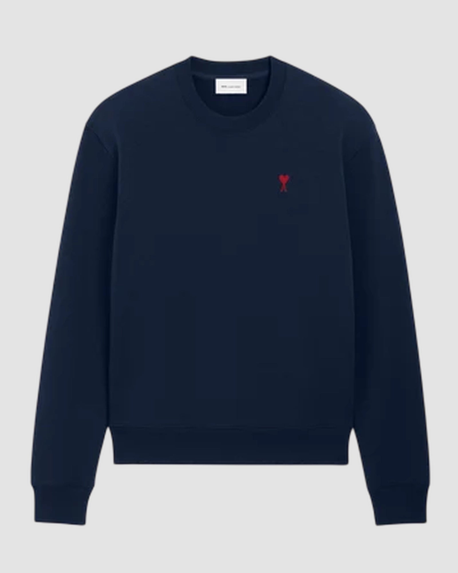 sweatshirt with red ami de coeur   night blue 1