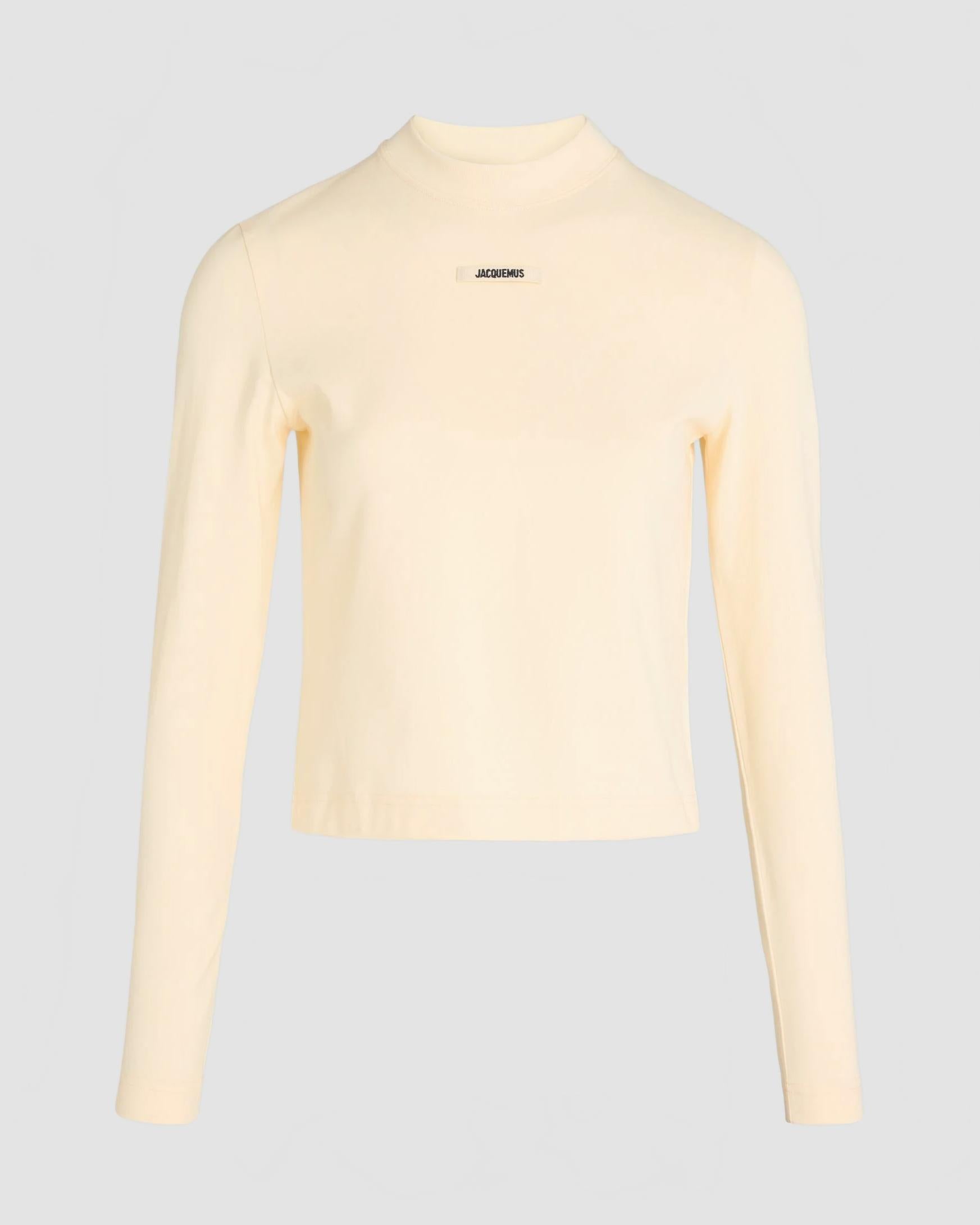 t shirt le t shirt gros grain logo droit en coton 2