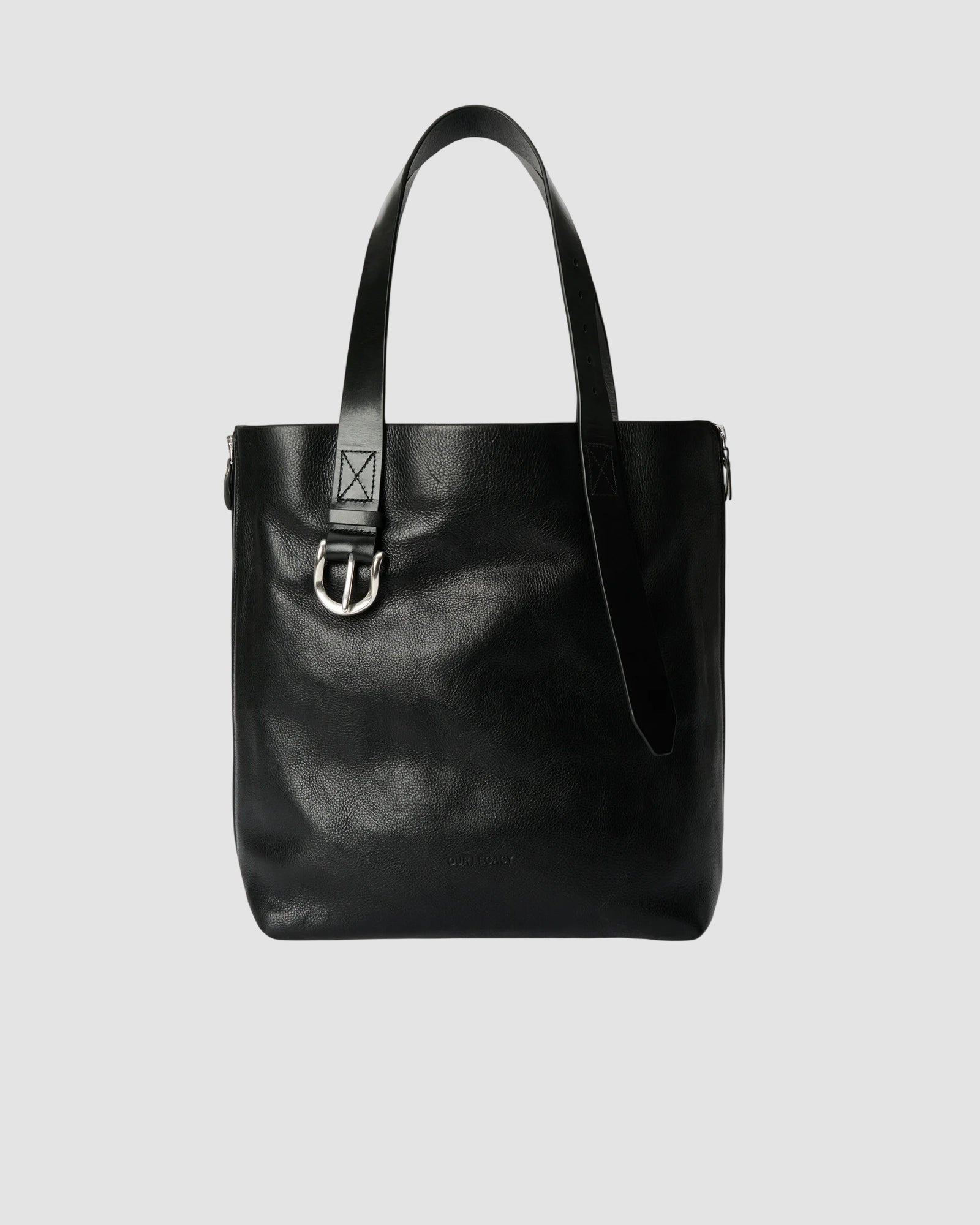 throttle tote   our legacy   tire black forever cowhide 4