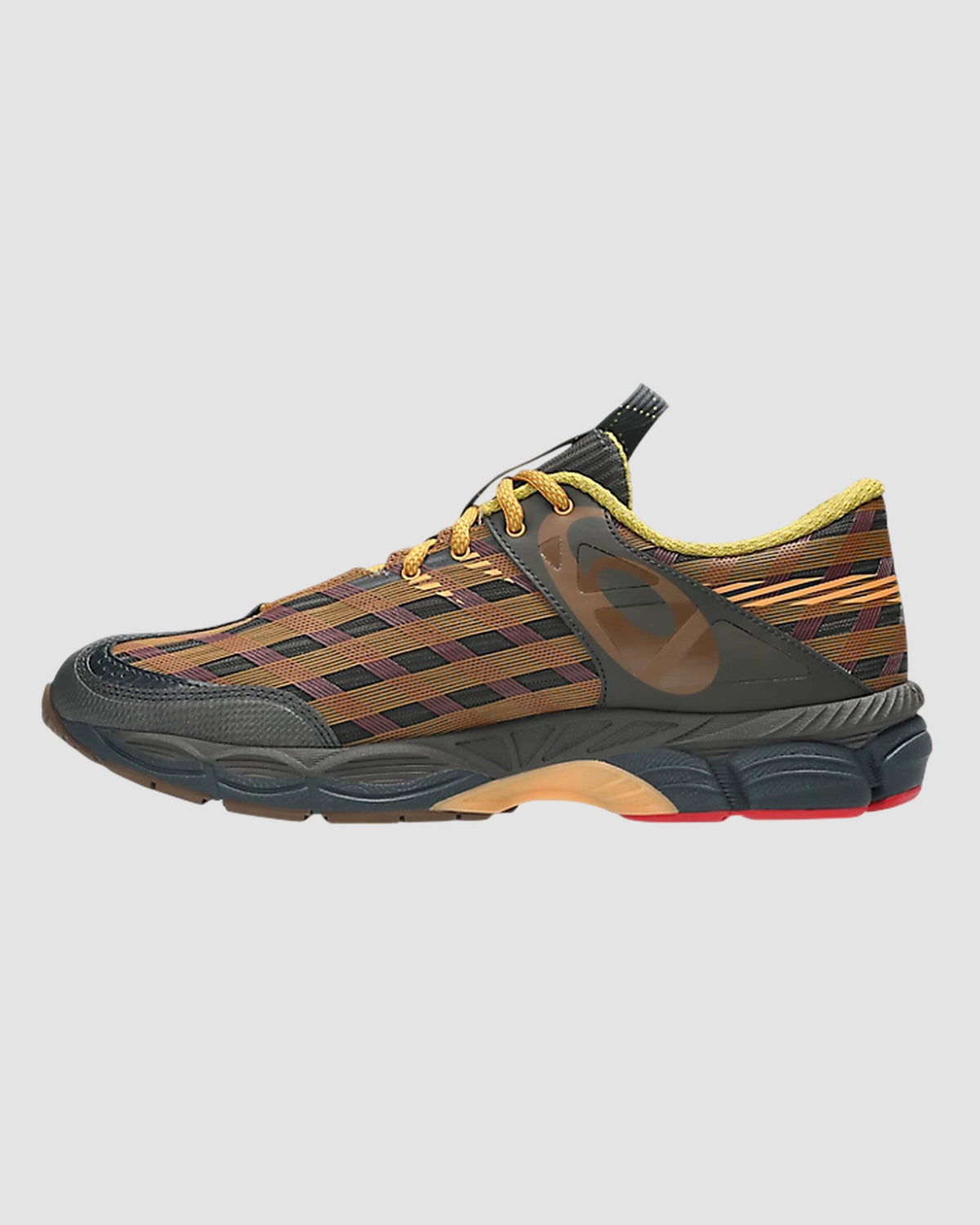 us8 s gel sj33   asics   black coffee orange lily 2