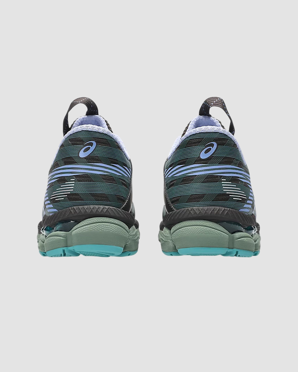 us8 s gel sj33   asics   roasted coffee periwinkle blue 5