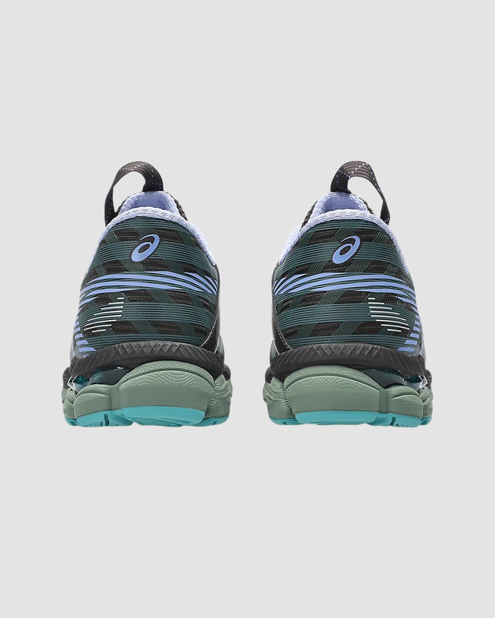 us8 s gel sj33   asics   roasted coffee periwinkle blue 5