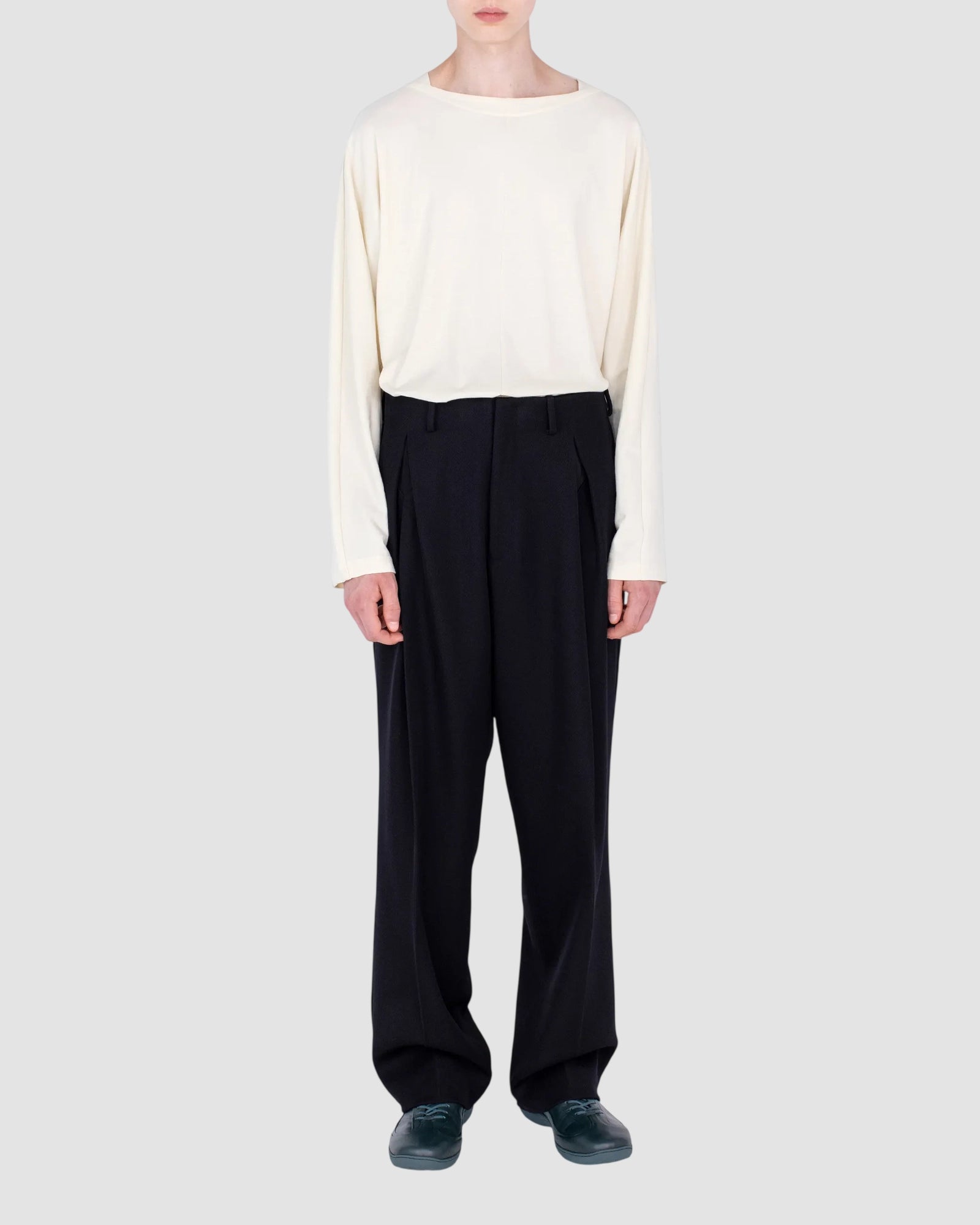 votive trousers   kiko kostadinov   jet black 2
