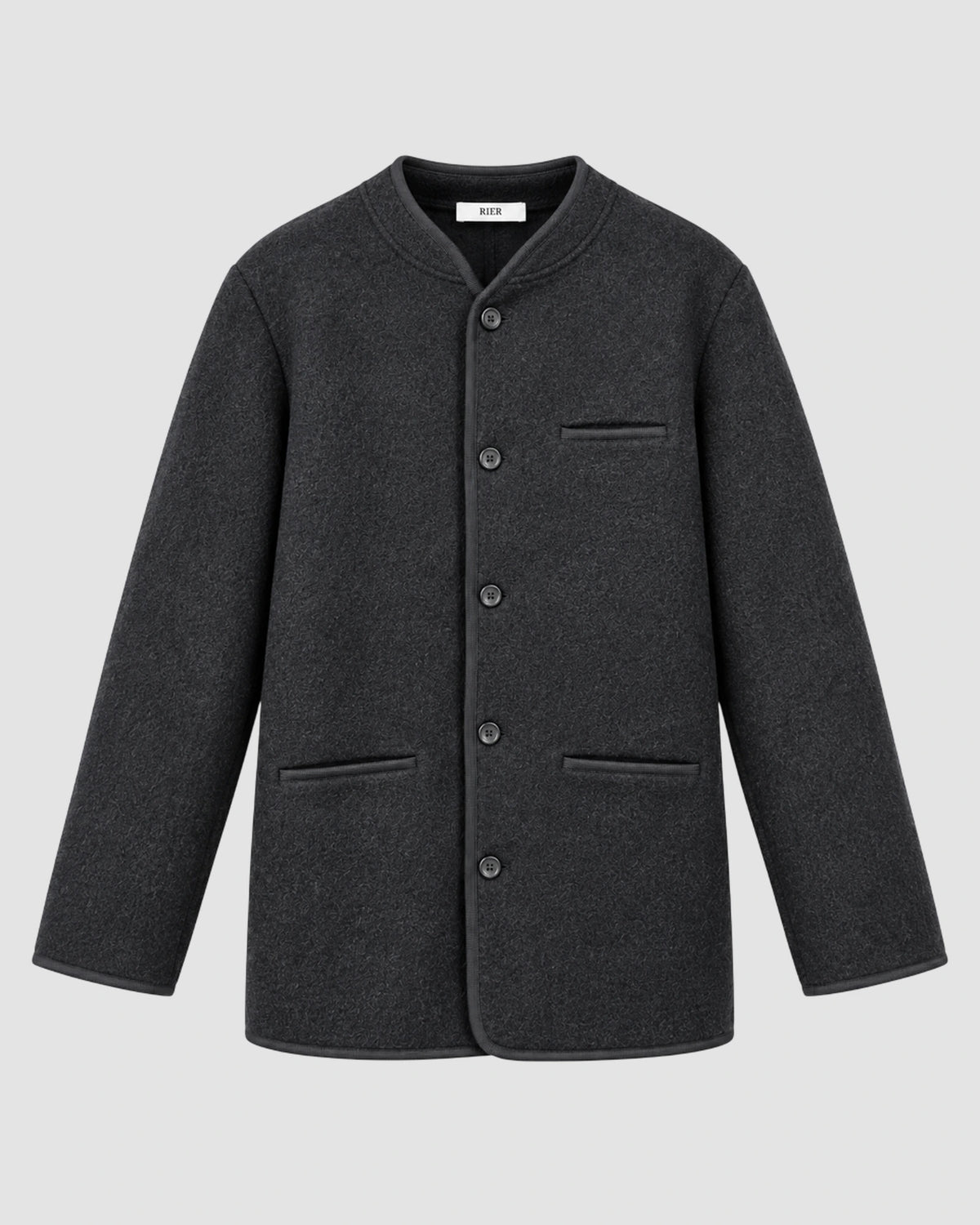 walker jacket   rier   charbon felted 1